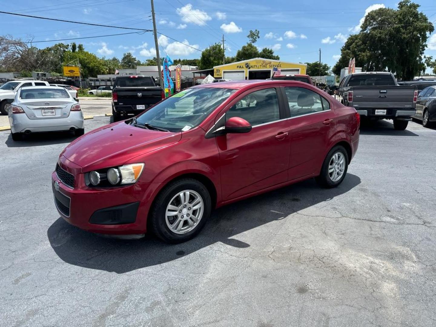 2013 RED CHEVROLET SONIC LT (1G1JC5SH2D4) with an 1.8L engine, Automatic transmission, located at 2929 9th St. West, Bradenton, 34205, (941) 242-2810, 27.473591, -82.570679 - Thanks for inquring into DriveNation USA! All vehicles listed can be viewed at www.drivenationusa.com for vehicle history reports and additonal info. We cannot quote any terms such as down payments or monthly payments without an application. You can apply directly at www.drivenationusa.com or by con - Photo#3