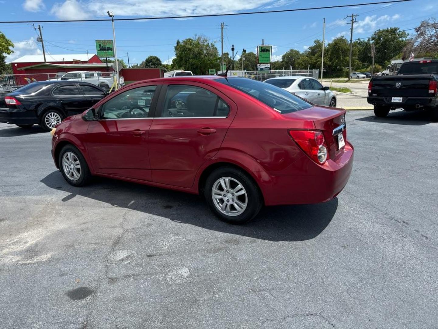 2013 RED CHEVROLET SONIC LT (1G1JC5SH2D4) with an 1.8L engine, Automatic transmission, located at 2929 9th St. West, Bradenton, 34205, (941) 242-2810, 27.473591, -82.570679 - Thanks for inquring into DriveNation USA! All vehicles listed can be viewed at www.drivenationusa.com for vehicle history reports and additonal info. We cannot quote any terms such as down payments or monthly payments without an application. You can apply directly at www.drivenationusa.com or by con - Photo#4