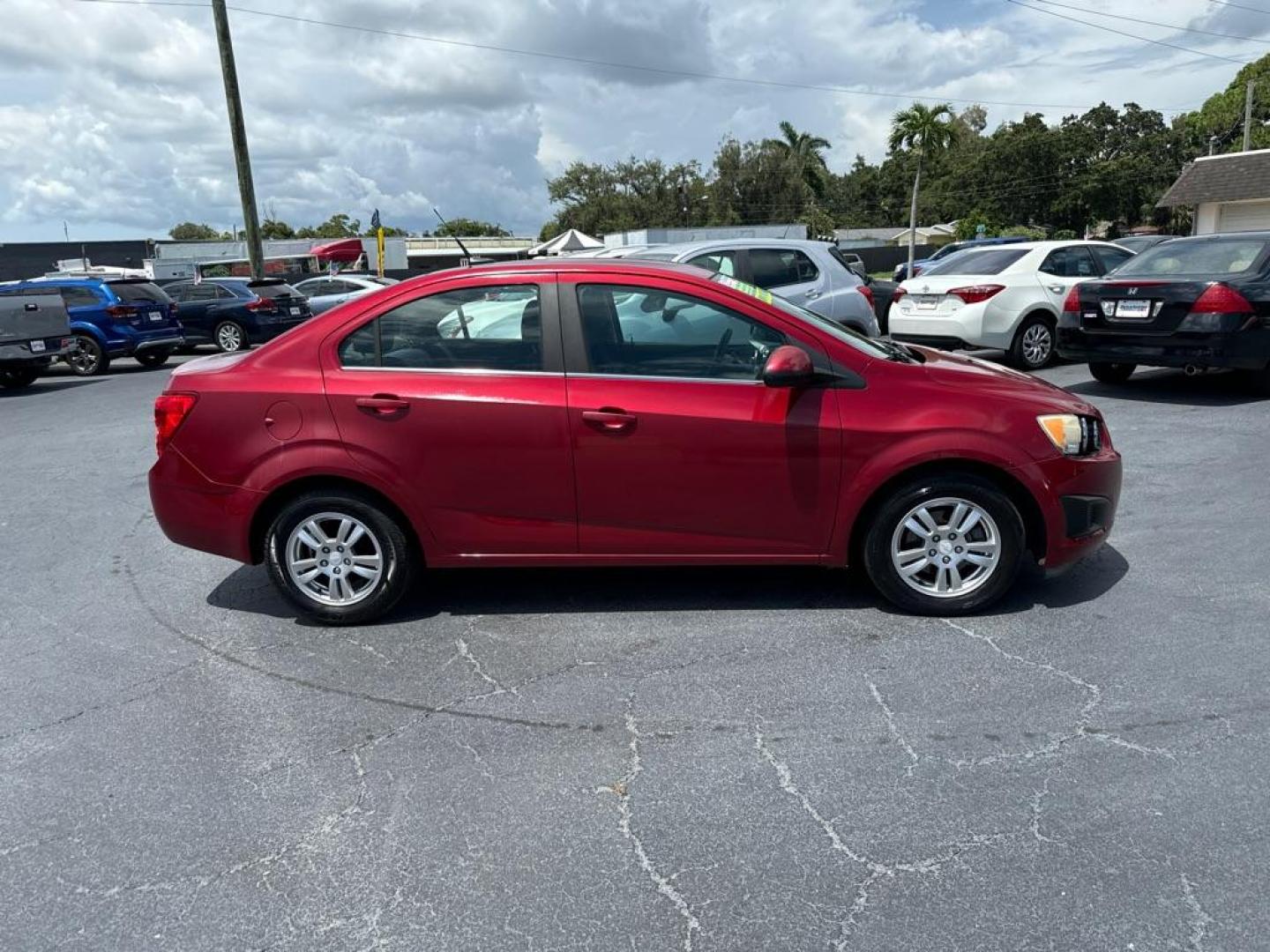 2013 RED CHEVROLET SONIC LT (1G1JC5SH2D4) with an 1.8L engine, Automatic transmission, located at 2929 9th St. West, Bradenton, 34205, (941) 242-2810, 27.473591, -82.570679 - Thanks for inquring into DriveNation USA! All vehicles listed can be viewed at www.drivenationusa.com for vehicle history reports and additonal info. We cannot quote any terms such as down payments or monthly payments without an application. You can apply directly at www.drivenationusa.com or by con - Photo#7