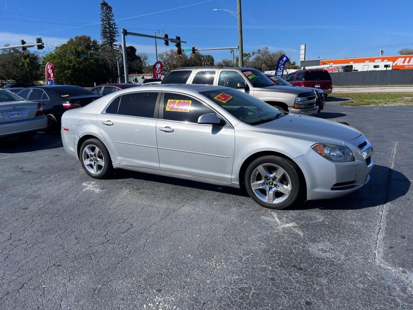 2011 SILVER CHEVROLET MALIBU 1LT (1G1ZC5E18BF) with an 2.4L engine, Automatic transmission, located at 2929 9th St. West, Bradenton, 34205, (941) 242-2810, 27.473591, -82.570679 - Photo#0