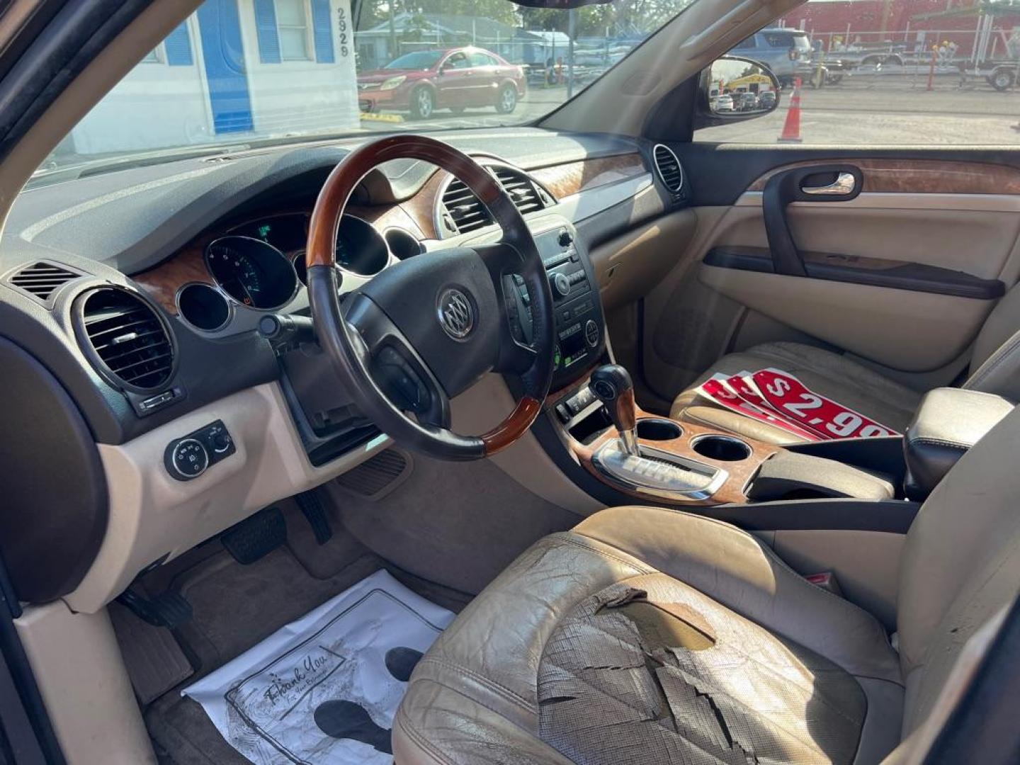 2012 BROWN BUICK ENCLAVE (5GAKRCED0CJ) with an 3.6L engine, Automatic transmission, located at 2929 9th St. West, Bradenton, 34205, (941) 242-2810, 27.473591, -82.570679 - Photo#10