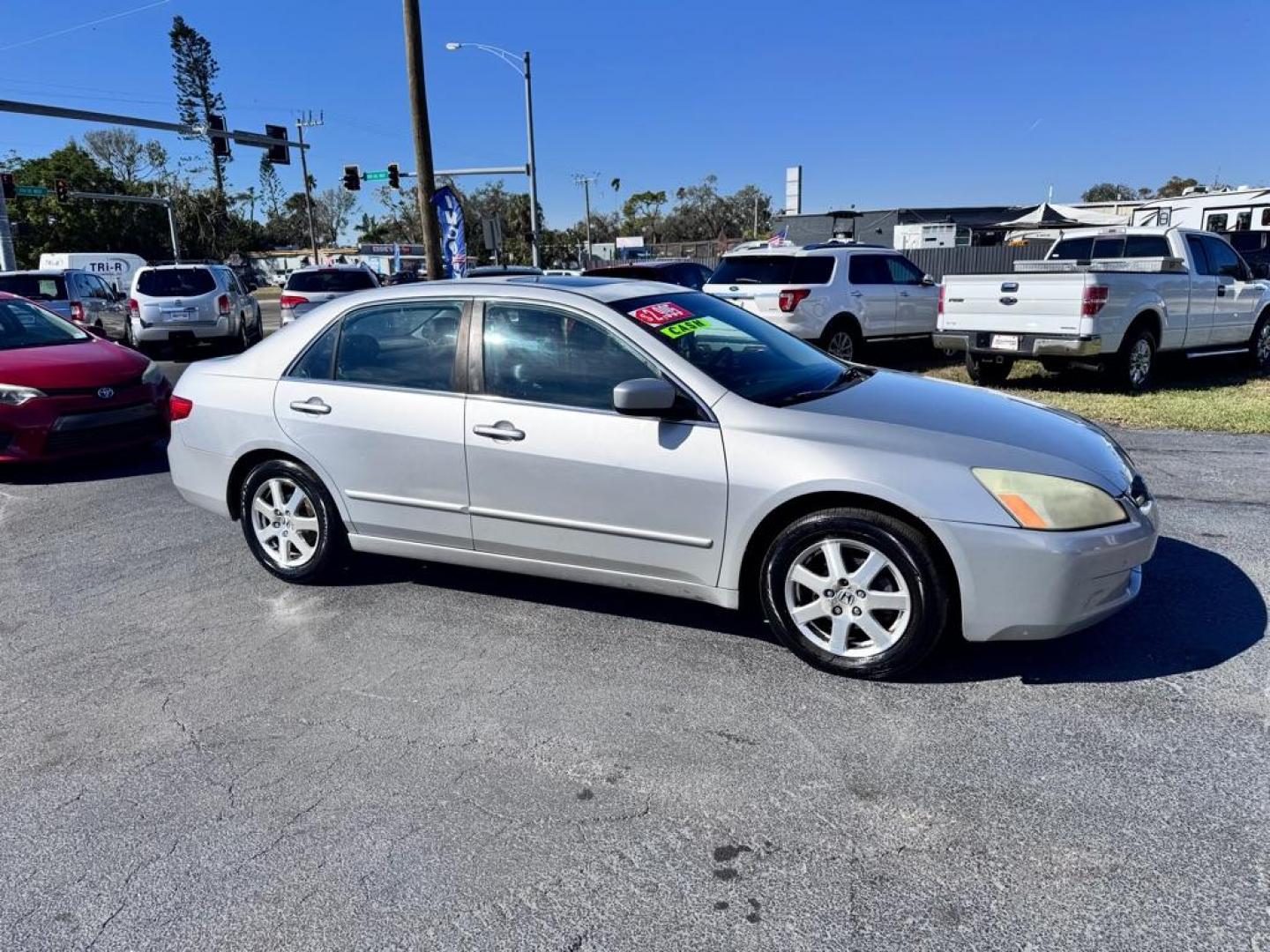 2005 SILVER HONDA ACCORD EX (1HGCM665X5A) with an 3.0L engine, Automatic transmission, located at 2929 9th St. West, Bradenton, 34205, (941) 242-2810, 27.473591, -82.570679 - Thanks for inquring into DriveNation USA! All vehicles listed can be viewed at www.drivenationusa.com for vehicle history reports and additonal info. We cannot quote any terms such as down payments or monthly payments without an application. You can apply directly at www.drivenationusa.com or by con - Photo#1