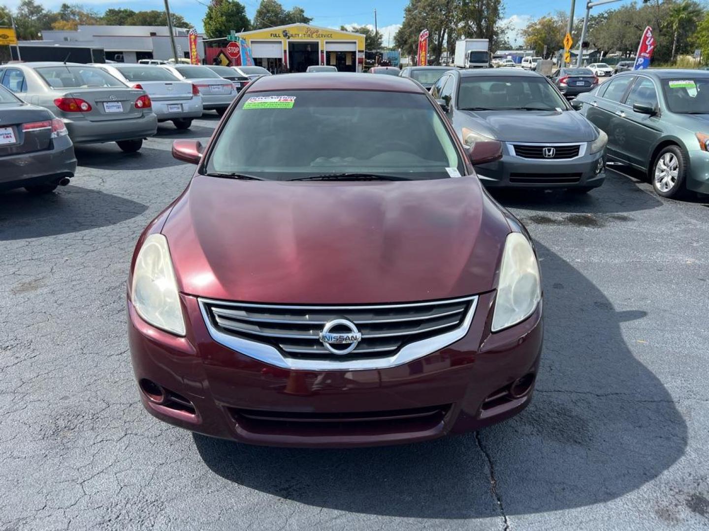 2011 RED NISSAN ALTIMA 2.5 S (1N4AL2AP4BC) with an 2.5L engine, Continuously Variable transmission, located at 2929 9th St. West, Bradenton, 34205, (941) 242-2810, 27.473591, -82.570679 - Photo#2