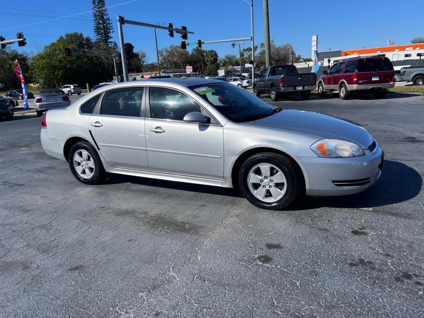 2011 SILVER CHEVROLET IMPALA LS (2G1WF5EK9B1) with an 3.5L engine, Automatic transmission, located at 2929 9th St. West, Bradenton, 34205, (941) 242-2810, 27.473591, -82.570679 - Photo#0