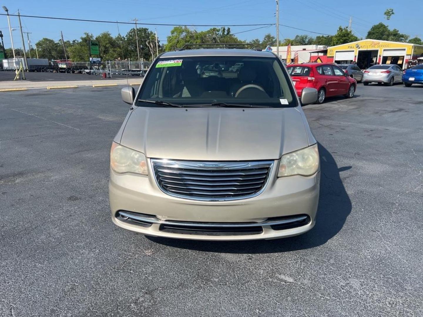 2014 TAN CHRYSLER TOWN and COUNTRY TOURING (2C4RC1BG8ER) with an 3.6L engine, Automatic transmission, located at 2929 9th St. West, Bradenton, 34205, (941) 242-2810, 27.473591, -82.570679 - Photo#2