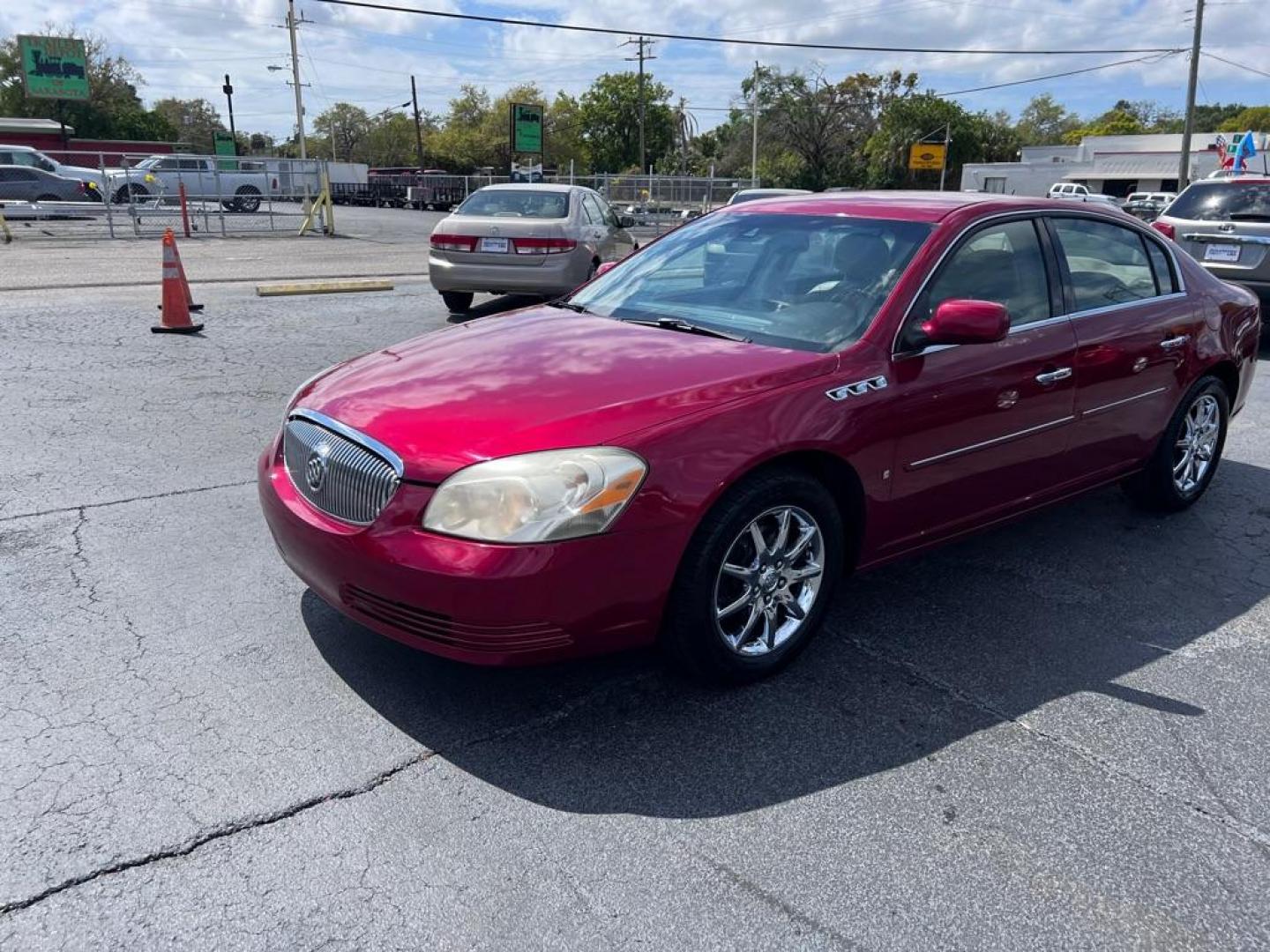 2008 RED BUICK LUCERNE CXL (1G4HD57298U) with an 3.8L engine, Automatic transmission, located at 2929 9th St. West, Bradenton, 34205, (941) 242-2810, 27.473591, -82.570679 - Thanks for inquring into DriveNation USA! All vehicles listed can be viewed at www.drivenationusa.com for vehicle history reports and additonal info. We cannot quote any terms such as down payments or monthly payments without an application. You can apply directly at www.drivenationusa.com or by con - Photo#3