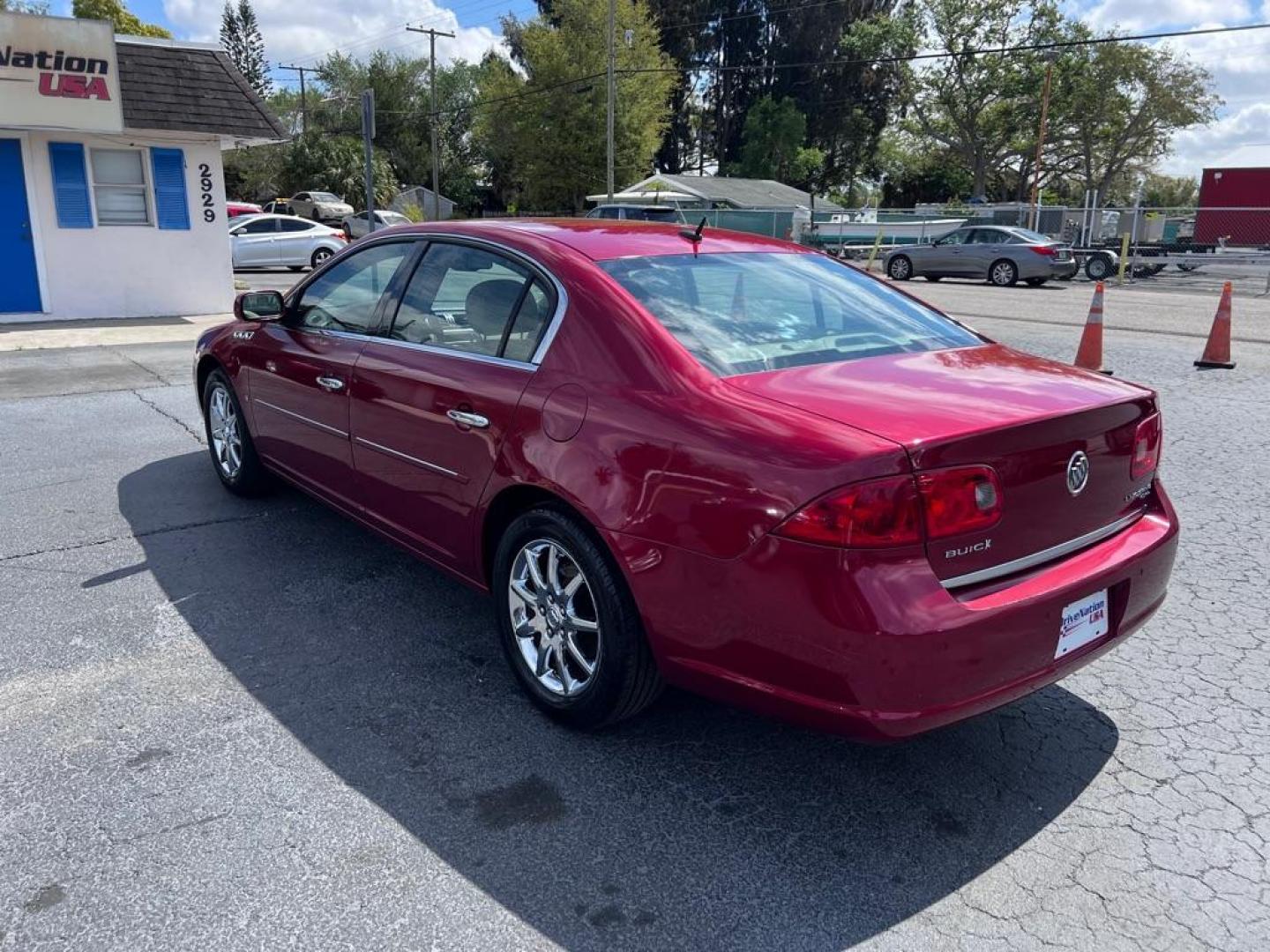 2008 RED BUICK LUCERNE CXL (1G4HD57298U) with an 3.8L engine, Automatic transmission, located at 2929 9th St. West, Bradenton, 34205, (941) 242-2810, 27.473591, -82.570679 - Thanks for inquring into DriveNation USA! All vehicles listed can be viewed at www.drivenationusa.com for vehicle history reports and additonal info. We cannot quote any terms such as down payments or monthly payments without an application. You can apply directly at www.drivenationusa.com or by con - Photo#4