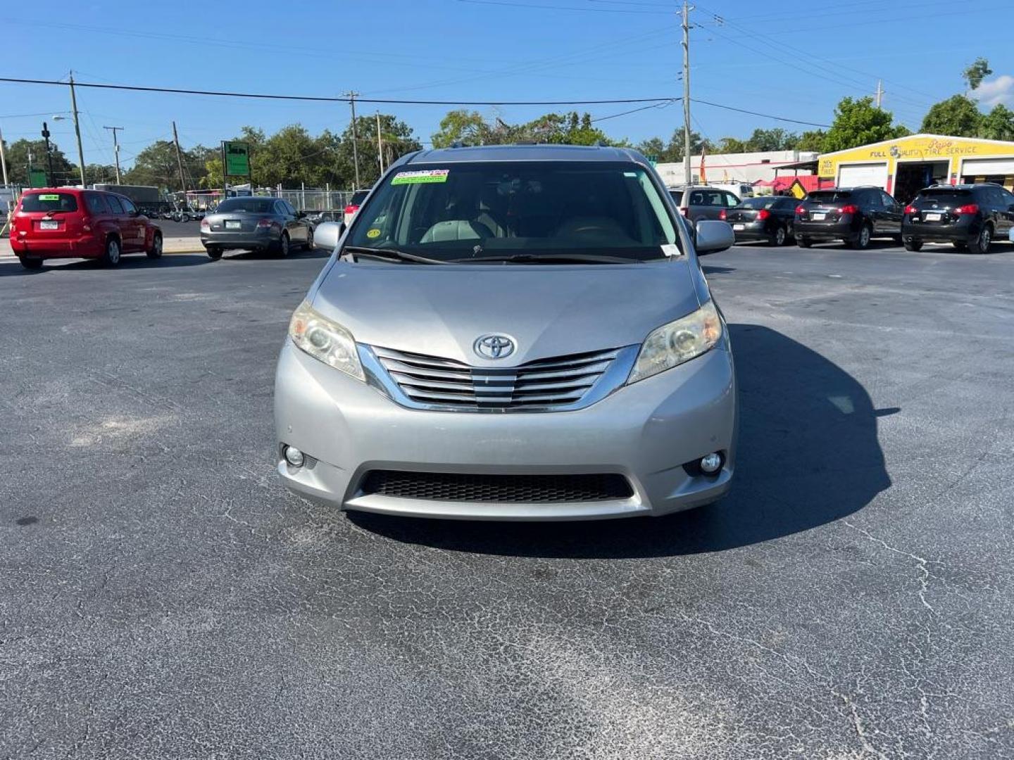 2011 GRAY TOYOTA SIENNA XLE (5TDYK3DC9BS) with an 3.5L engine, Automatic transmission, located at 2929 9th St. West, Bradenton, 34205, (941) 242-2810, 27.473591, -82.570679 - Photo#1