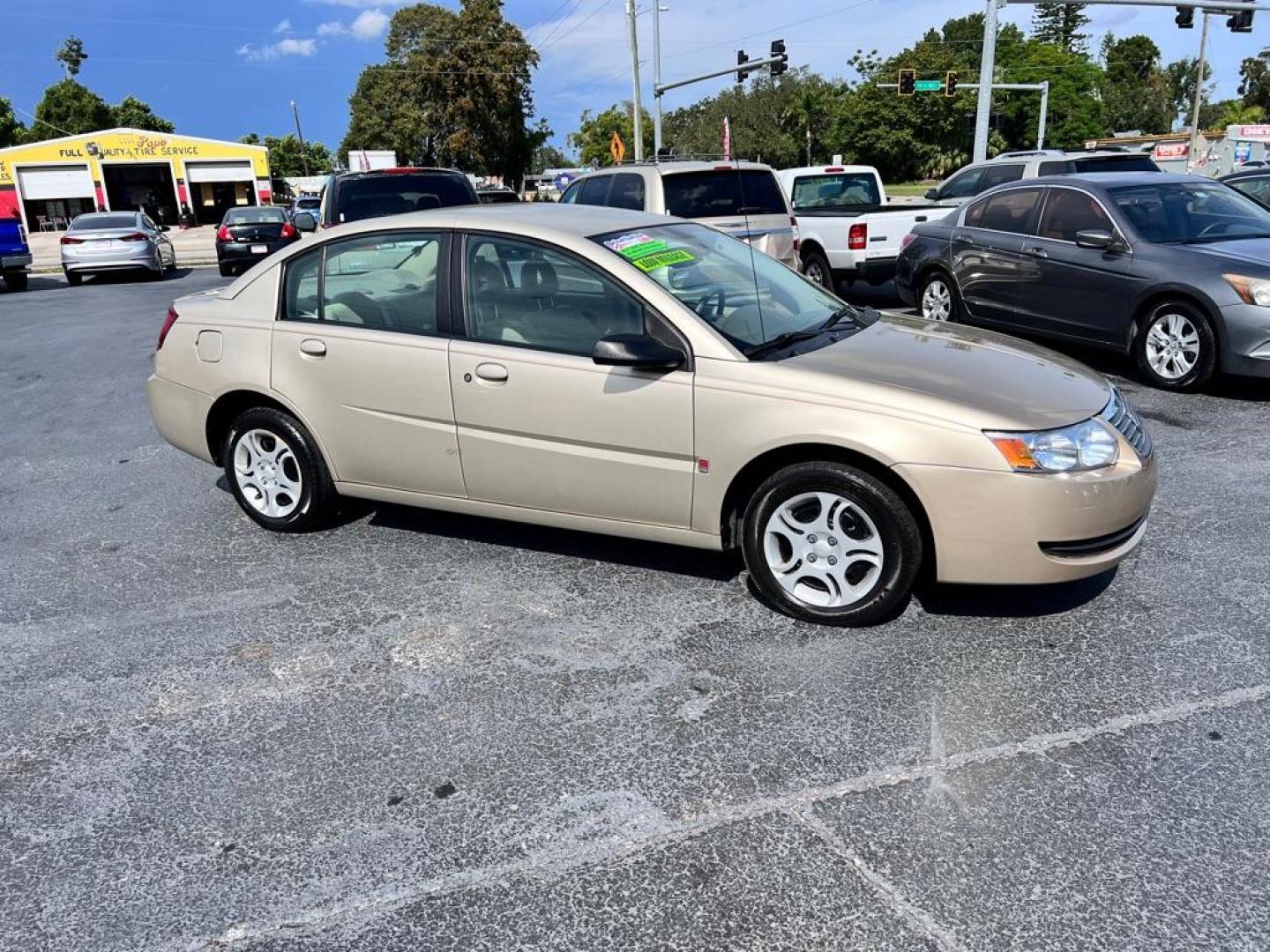 2005 TAN SATURN ION LEVEL 2 (1G8AJ52F15Z) with an 2.2L engine, Automatic transmission, located at 2929 9th St. West, Bradenton, 34205, (941) 242-2810, 27.473591, -82.570679 - Photo#1