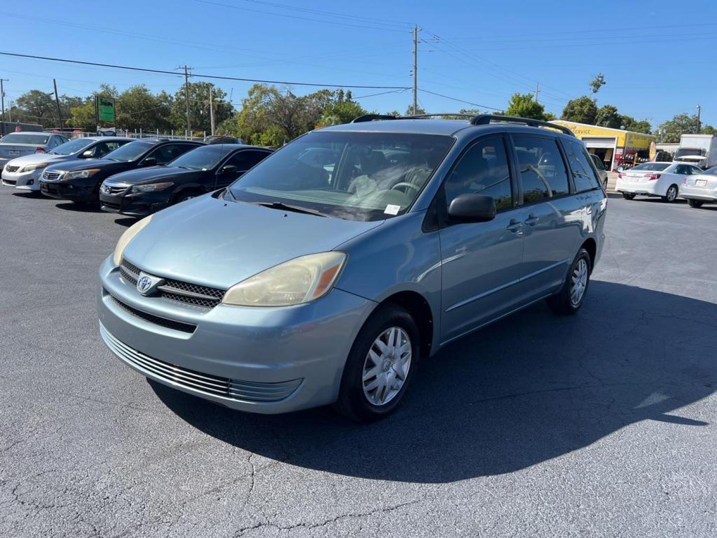 2005 BLUE TOYOTA SIENNA CE (5TDZA23C05S) with an 3.3L engine, Automatic transmission, located at 2929 9th St. West, Bradenton, 34205, (941) 242-2810, 27.473591, -82.570679 - Photo#3