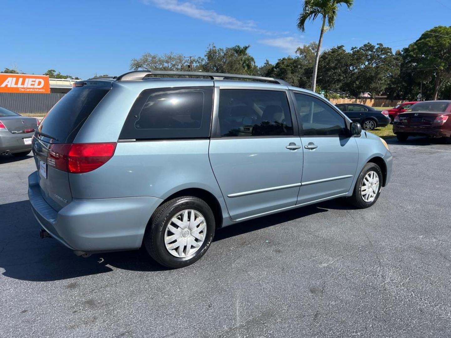 2005 BLUE TOYOTA SIENNA CE (5TDZA23C05S) with an 3.3L engine, Automatic transmission, located at 2929 9th St. West, Bradenton, 34205, (941) 242-2810, 27.473591, -82.570679 - Photo#7