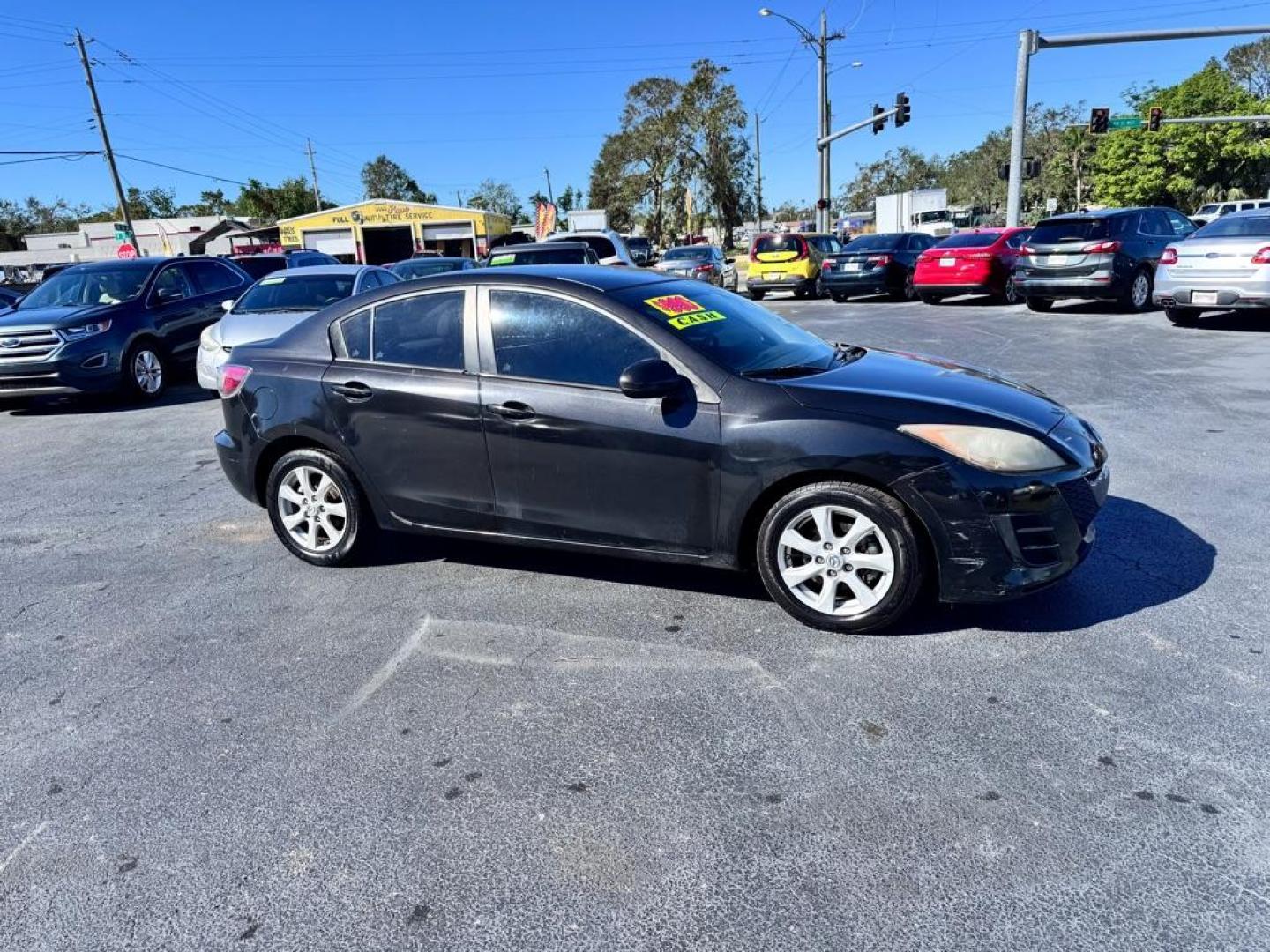 2010 BLACK MAZDA 3 I (JM1BL1SF9A1) with an 2.0L engine, Automatic transmission, located at 2929 9th St. West, Bradenton, 34205, (941) 242-2810, 27.473591, -82.570679 - Thanks for inquring into DriveNation USA! All vehicles listed can be viewed at www.drivenationusa.com for vehicle history reports and additonal info. We cannot quote any terms such as down payments or monthly payments without an application. You can apply directly at www.drivenationusa.com or by con - Photo#1