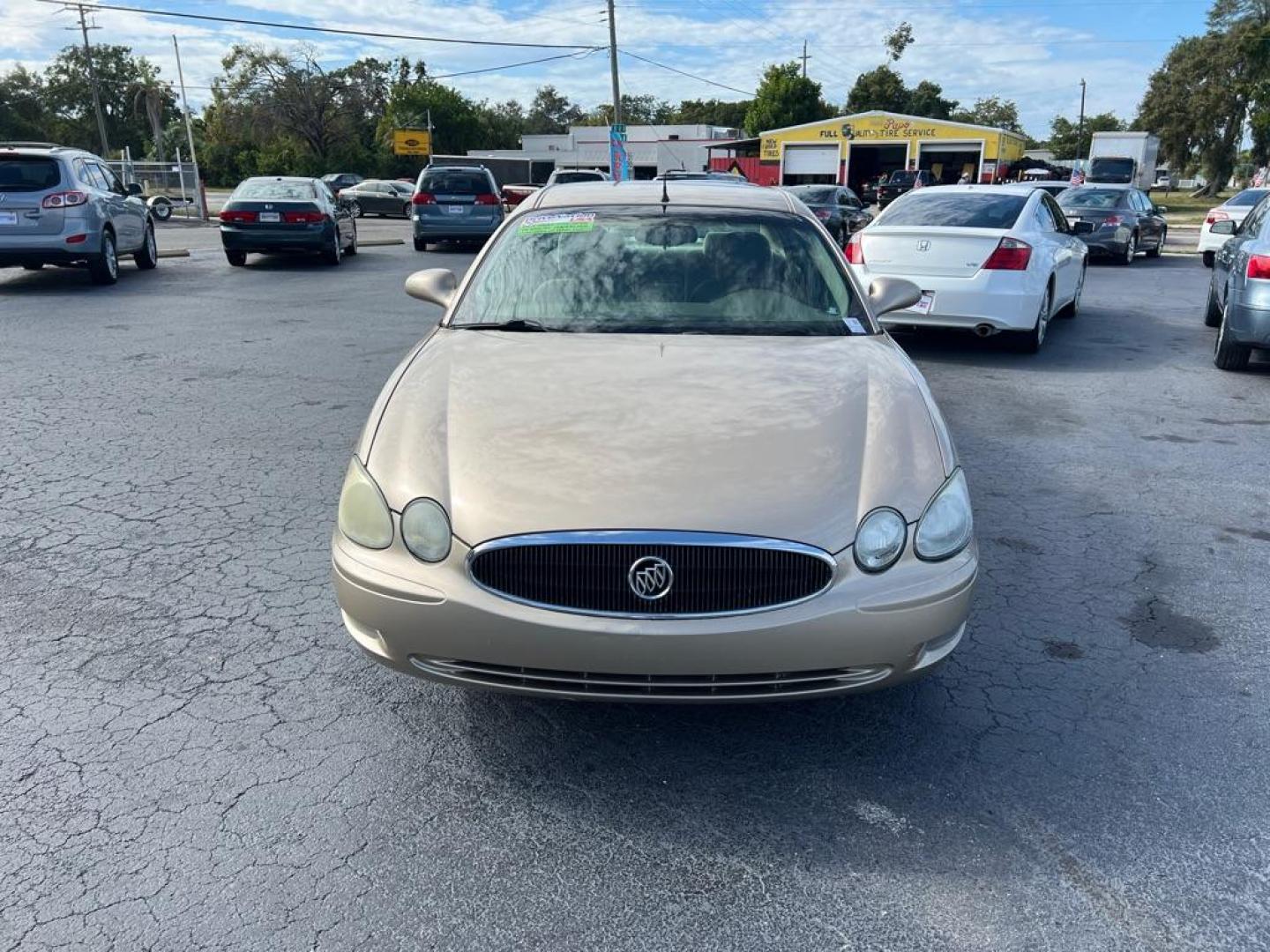 2005 TAN BUICK LACROSSE CX (2G4WC532351) with an 3.8L engine, Automatic transmission, located at 2929 9th St. West, Bradenton, 34205, (941) 242-2810, 27.473591, -82.570679 - Photo#2