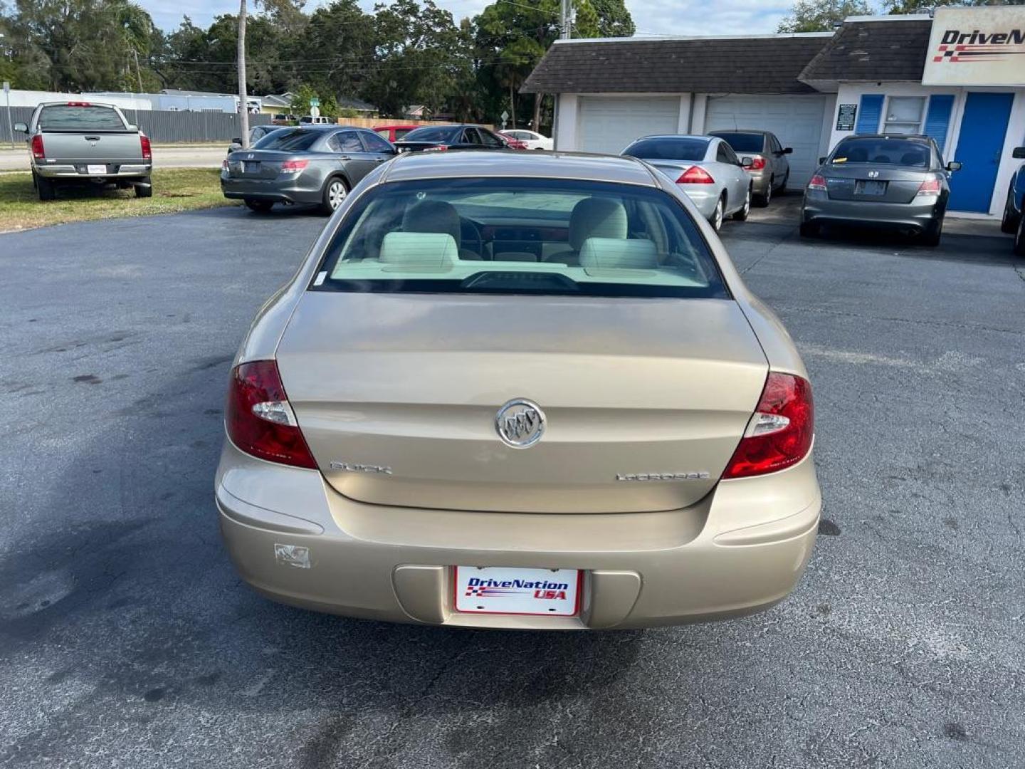 2005 TAN BUICK LACROSSE CX (2G4WC532351) with an 3.8L engine, Automatic transmission, located at 2929 9th St. West, Bradenton, 34205, (941) 242-2810, 27.473591, -82.570679 - Photo#6