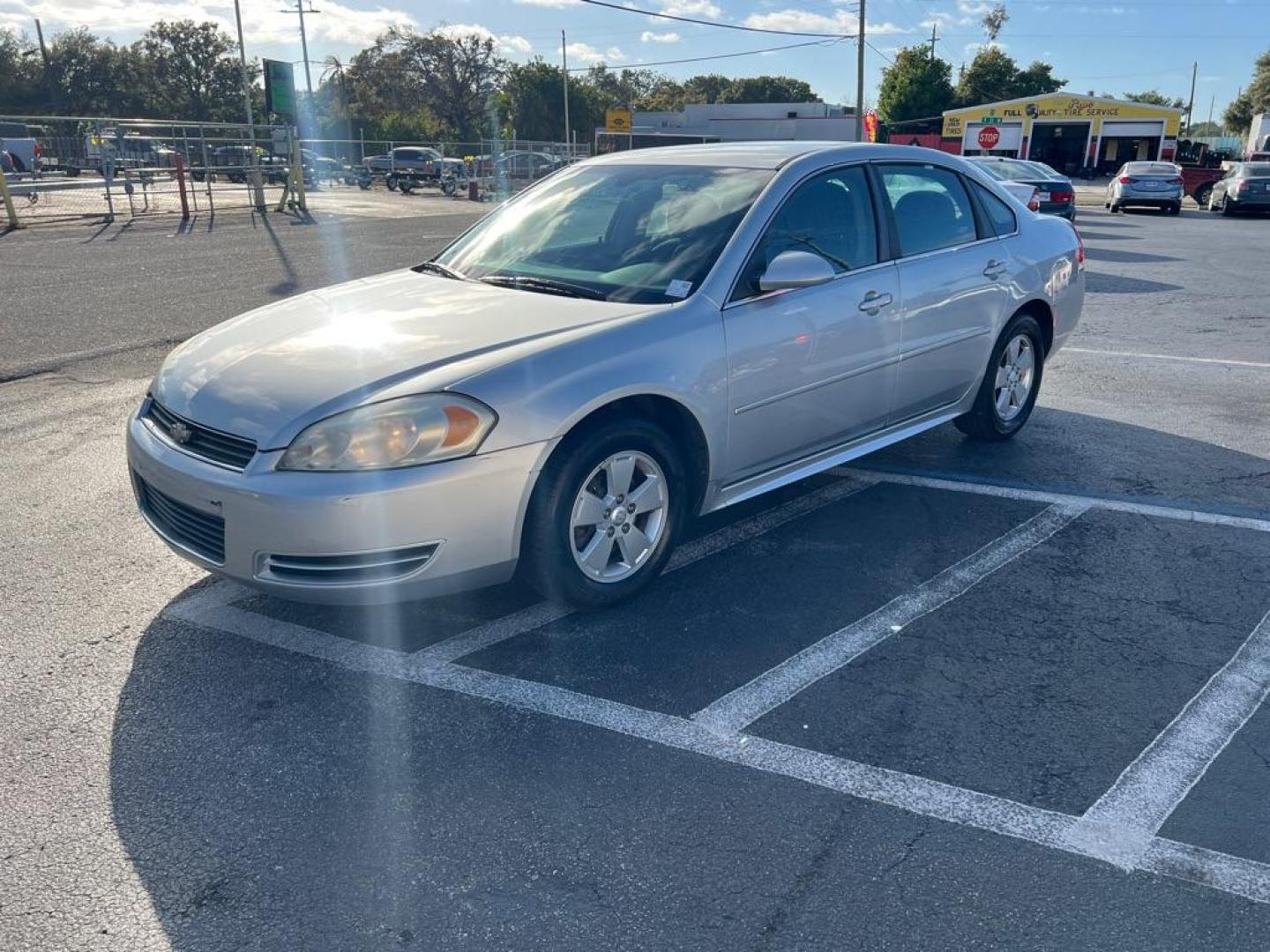 2011 SILVER CHEVROLET IMPALA LS (2G1WF5EKXB1) with an 3.5L engine, Automatic transmission, located at 2929 9th St. West, Bradenton, 34205, (941) 242-2810, 27.473591, -82.570679 - Photo#3