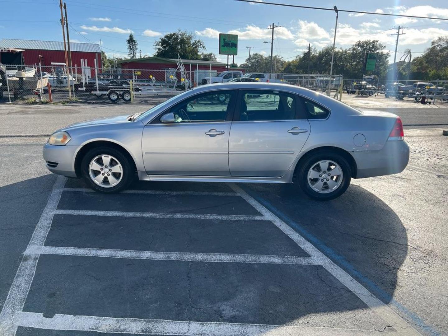 2011 SILVER CHEVROLET IMPALA LS (2G1WF5EKXB1) with an 3.5L engine, Automatic transmission, located at 2929 9th St. West, Bradenton, 34205, (941) 242-2810, 27.473591, -82.570679 - Photo#4