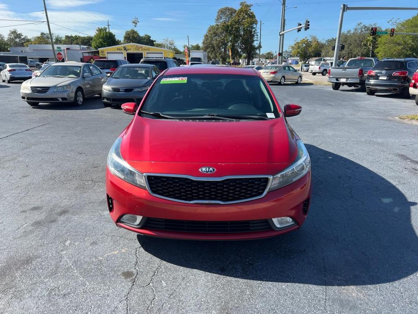 2018 RED KIA FORTE EX (3KPFL4A81JE) with an 2.0L engine, Automatic transmission, located at 2929 9th St. West, Bradenton, 34205, (941) 242-2810, 27.473591, -82.570679 - Thanks for inquring into DriveNation USA! All vehicles listed can be viewed at www.drivenationusa.com for vehicle history reports and additonal info. We cannot quote any terms such as down payments or monthly payments without an application. You can apply directly at www.drivenationusa.com or by con - Photo#3