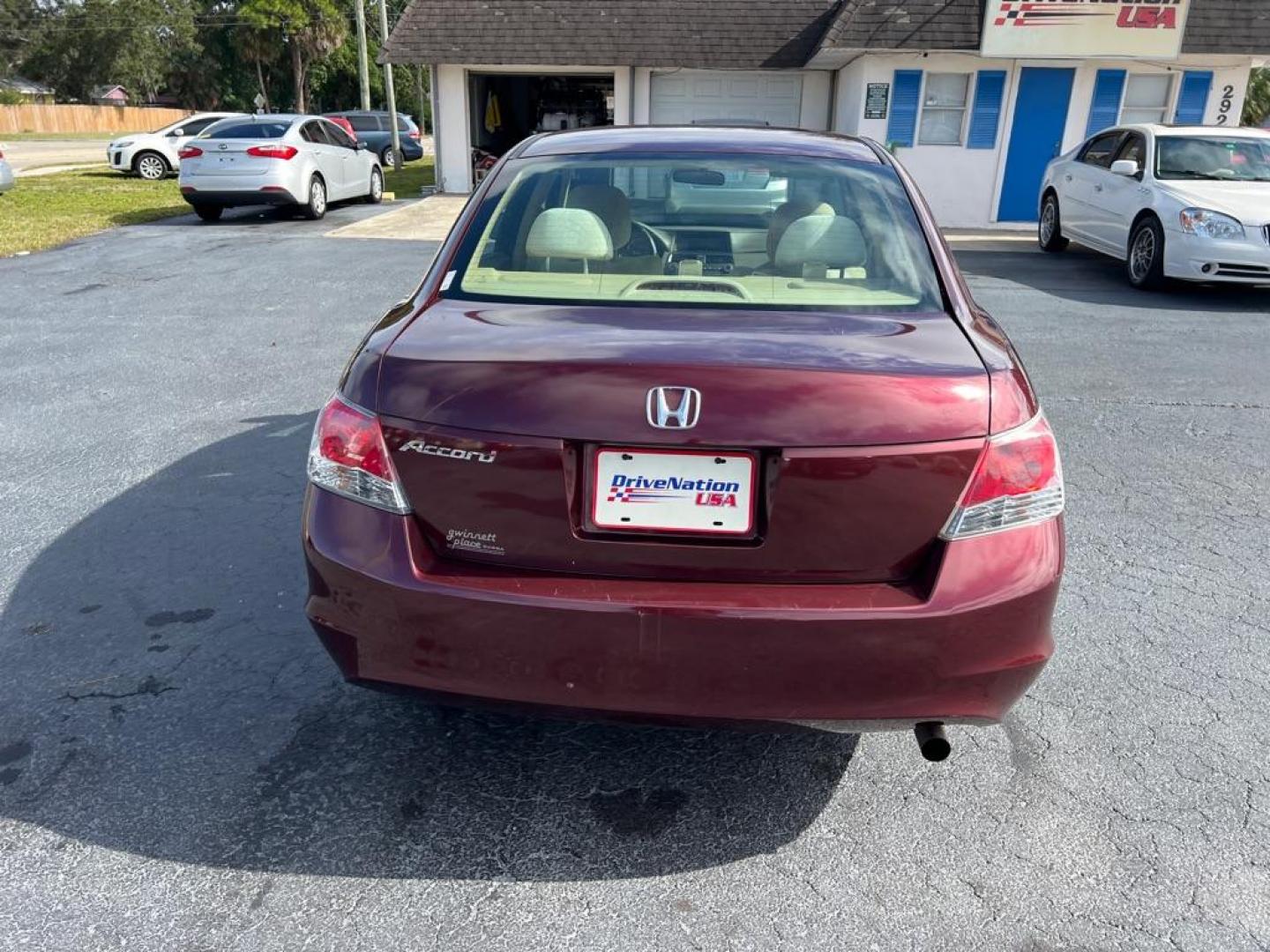 2010 RED HONDA ACCORD LX (1HGCP2F33AA) with an 2.4L engine, Automatic transmission, located at 2929 9th St. West, Bradenton, 34205, (941) 242-2810, 27.473591, -82.570679 - Photo#6