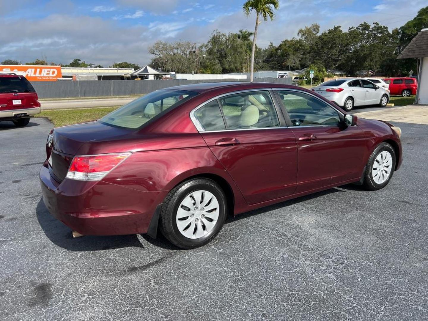 2010 RED HONDA ACCORD LX (1HGCP2F33AA) with an 2.4L engine, Automatic transmission, located at 2929 9th St. West, Bradenton, 34205, (941) 242-2810, 27.473591, -82.570679 - Photo#7