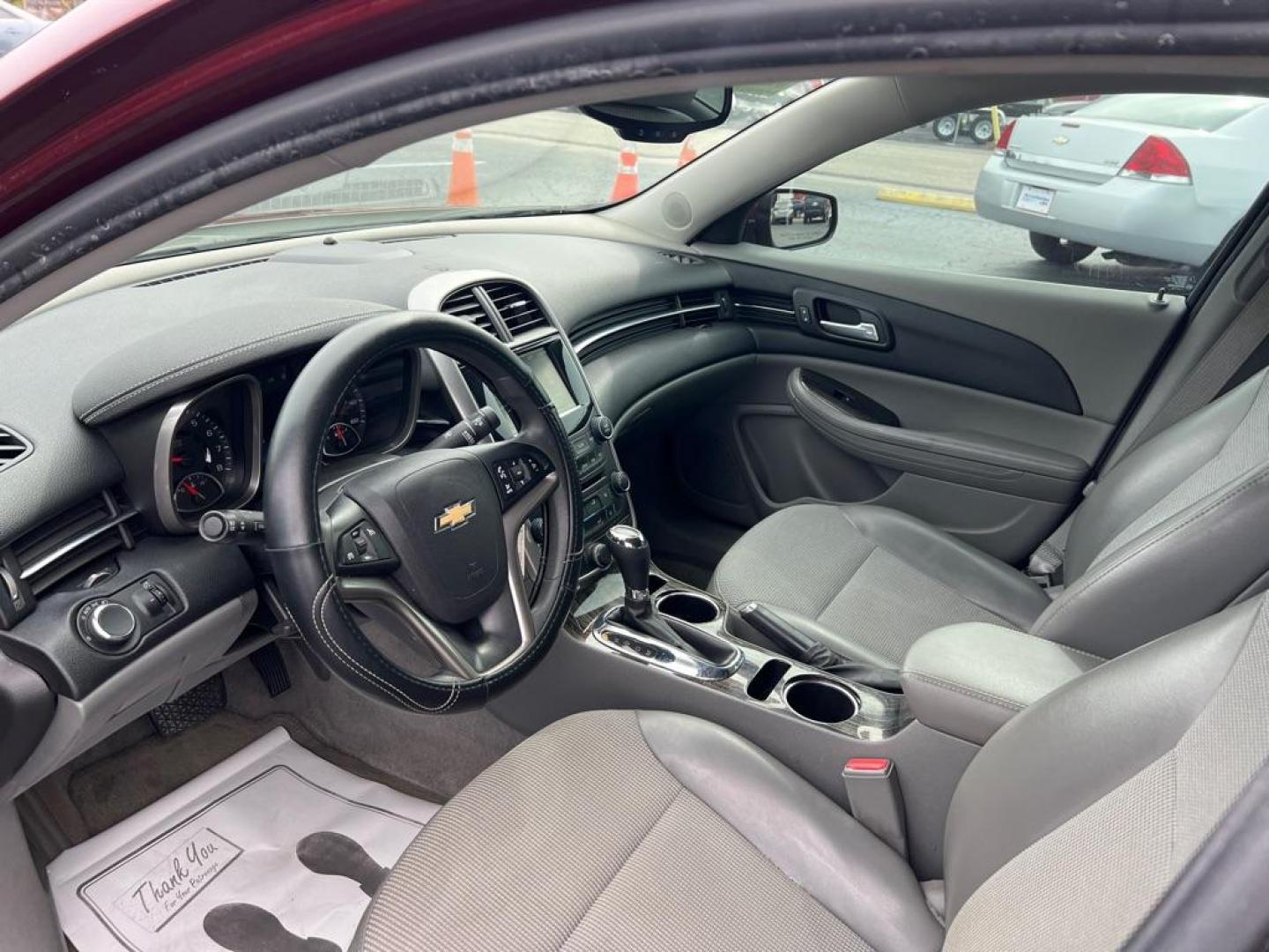 2014 MAROON CHEVROLET MALIBU 1LT (1G11C5SL2EF) with an 2.5L engine, Automatic transmission, located at 2929 9th St. West, Bradenton, 34205, (941) 242-2810, 27.473591, -82.570679 - Photo#9