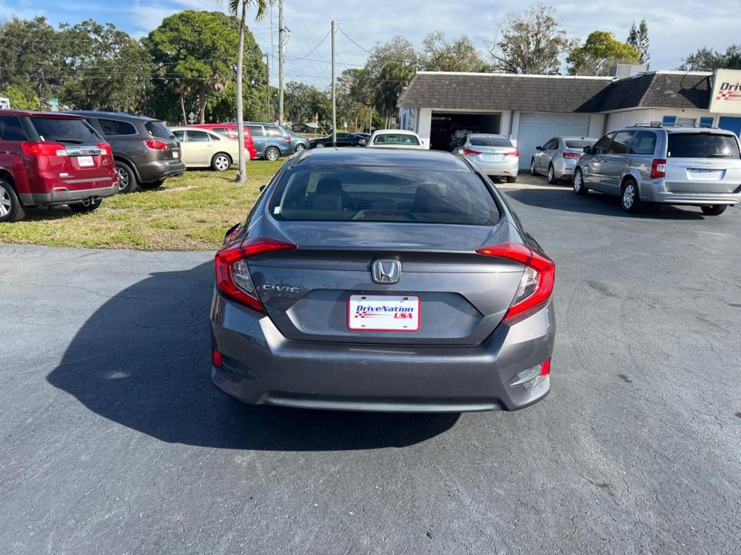 2016 BLACK HONDA CIVIC EX (19XFC2F75GE) with an 2.0L engine, Continuously Variable transmission, located at 2929 9th St. West, Bradenton, 34205, (941) 242-2810, 27.473591, -82.570679 - Photo#5