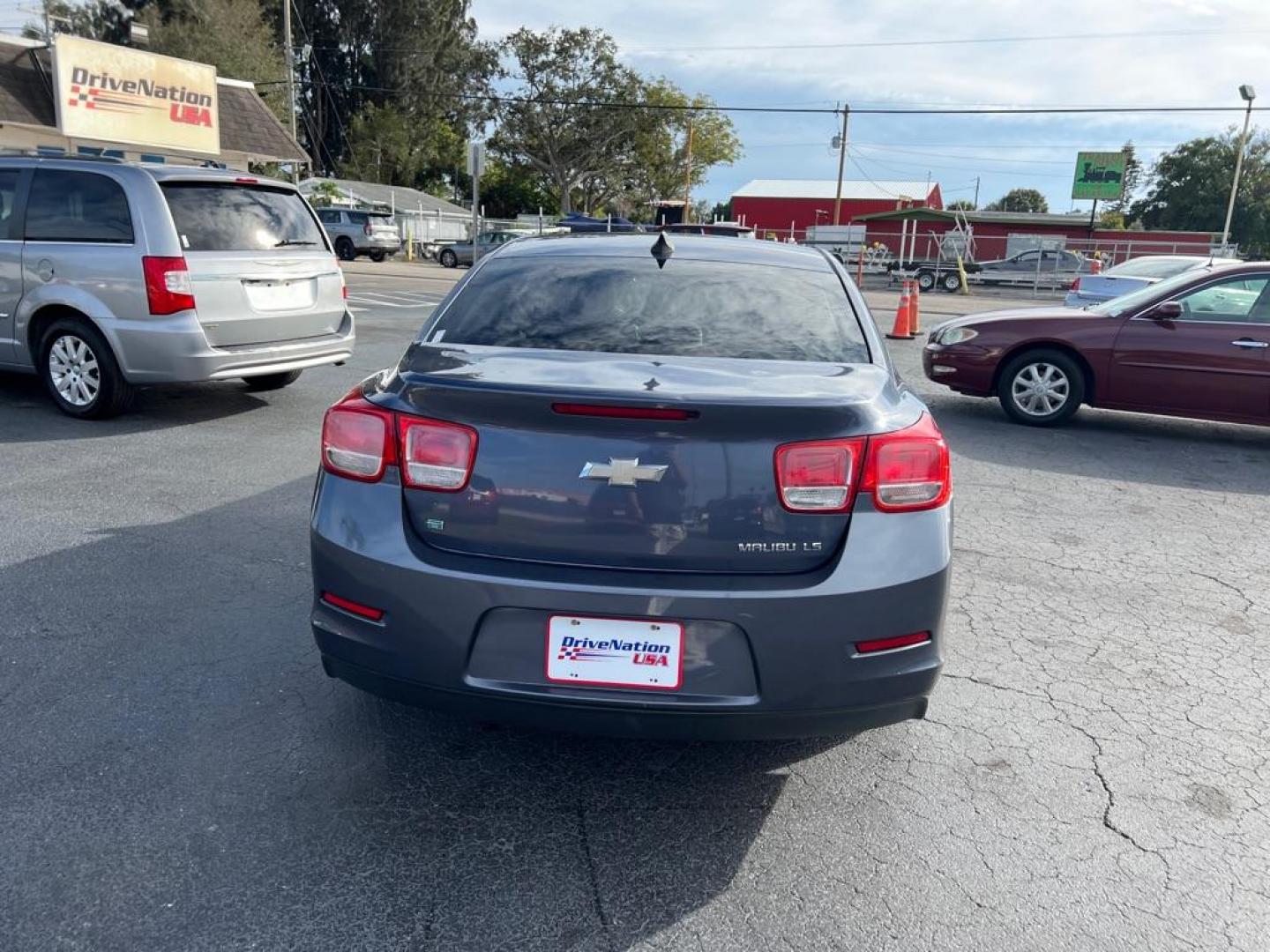 2015 BLUE CHEVROLET MALIBU LS (1G11B5SL3FF) with an 2.5L engine, Automatic transmission, located at 2929 9th St. West, Bradenton, 34205, (941) 242-2810, 27.473591, -82.570679 - Photo#6