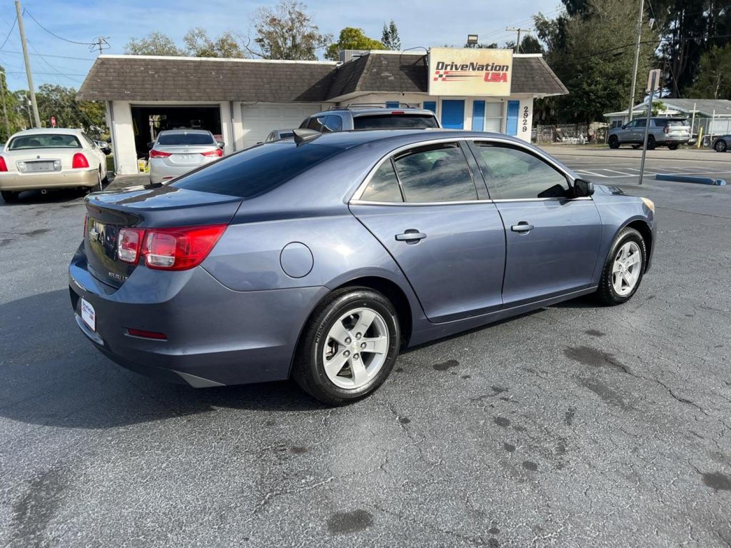 2015 BLUE CHEVROLET MALIBU LS (1G11B5SL3FF) with an 2.5L engine, Automatic transmission, located at 2929 9th St. West, Bradenton, 34205, (941) 242-2810, 27.473591, -82.570679 - Photo#7