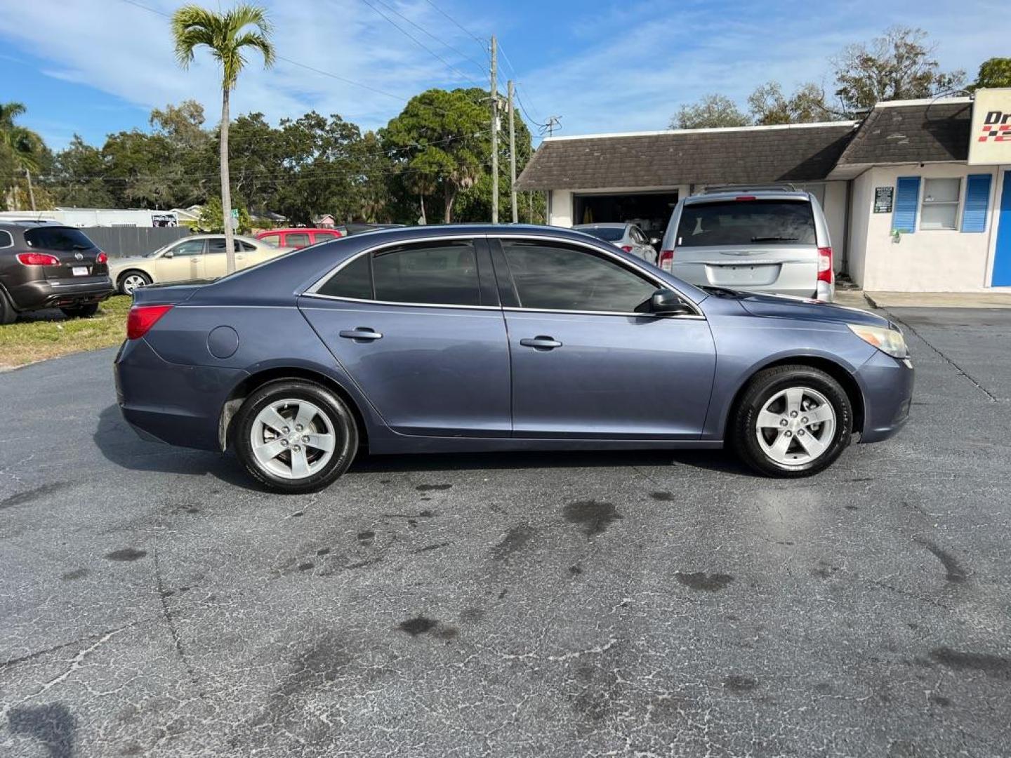 2015 BLUE CHEVROLET MALIBU LS (1G11B5SL3FF) with an 2.5L engine, Automatic transmission, located at 2929 9th St. West, Bradenton, 34205, (941) 242-2810, 27.473591, -82.570679 - Photo#8