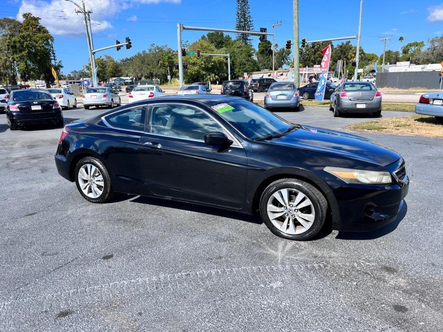 2012 BLACK HONDA ACCORD LX (1HGCS1B30CA) with an 2.4L engine, Automatic transmission, located at 2929 9th St. West, Bradenton, 34205, (941) 242-2810, 27.473591, -82.570679 - Photo#0