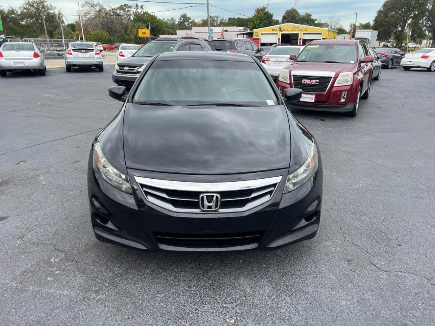 2012 BLACK HONDA ACCORD LX (1HGCS1B30CA) with an 2.4L engine, Automatic transmission, located at 2929 9th St. West, Bradenton, 34205, (941) 242-2810, 27.473591, -82.570679 - Photo#3