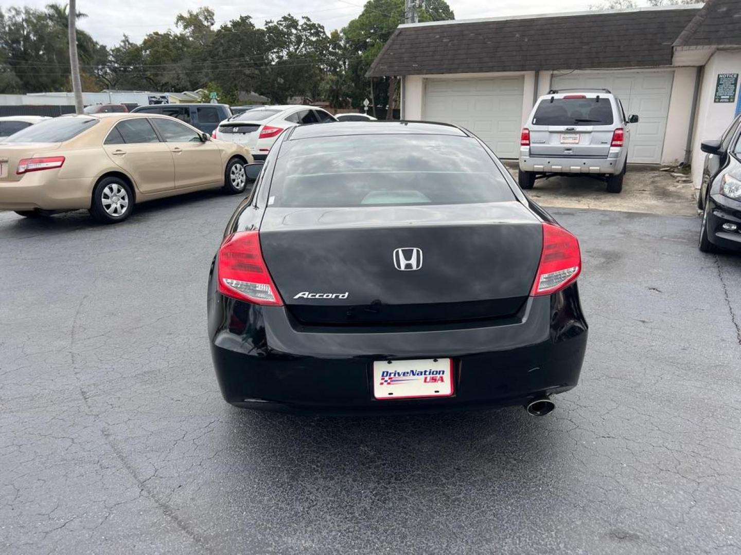 2012 BLACK HONDA ACCORD LX (1HGCS1B30CA) with an 2.4L engine, Automatic transmission, located at 2929 9th St. West, Bradenton, 34205, (941) 242-2810, 27.473591, -82.570679 - Photo#6