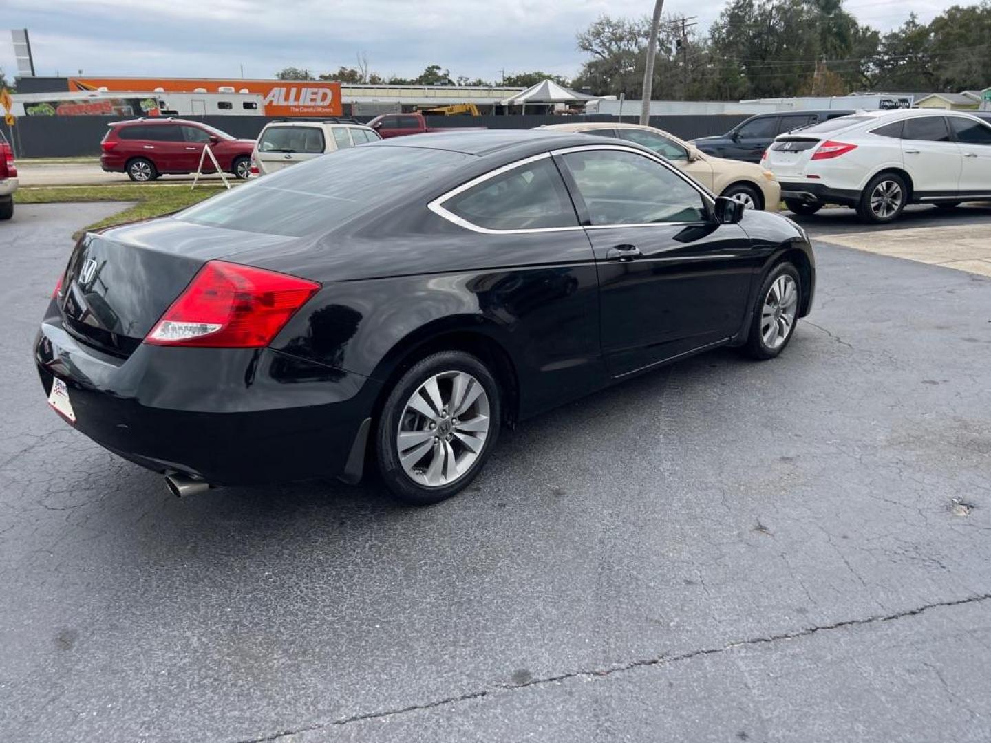 2012 BLACK HONDA ACCORD LX (1HGCS1B30CA) with an 2.4L engine, Automatic transmission, located at 2929 9th St. West, Bradenton, 34205, (941) 242-2810, 27.473591, -82.570679 - Photo#7