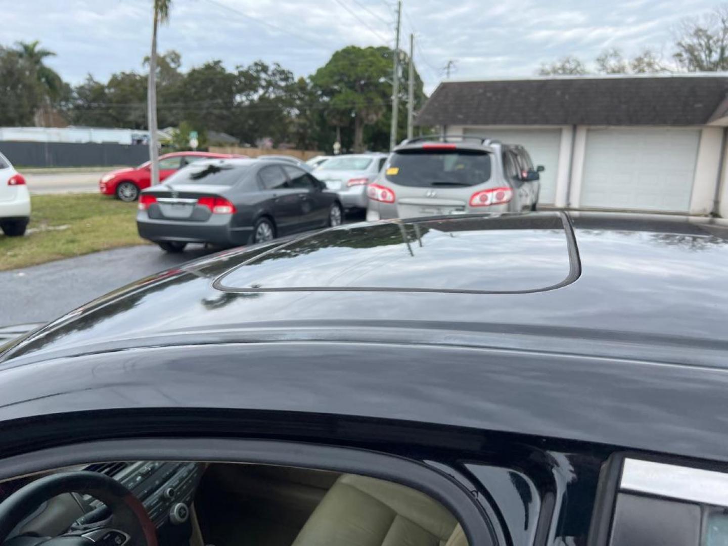 2008 BLACK HONDA ACCORD EXL (1HGCP26858A) with an 2.4L engine, Automatic transmission, located at 2929 9th St. West, Bradenton, 34205, (941) 242-2810, 27.473591, -82.570679 - Photo#11