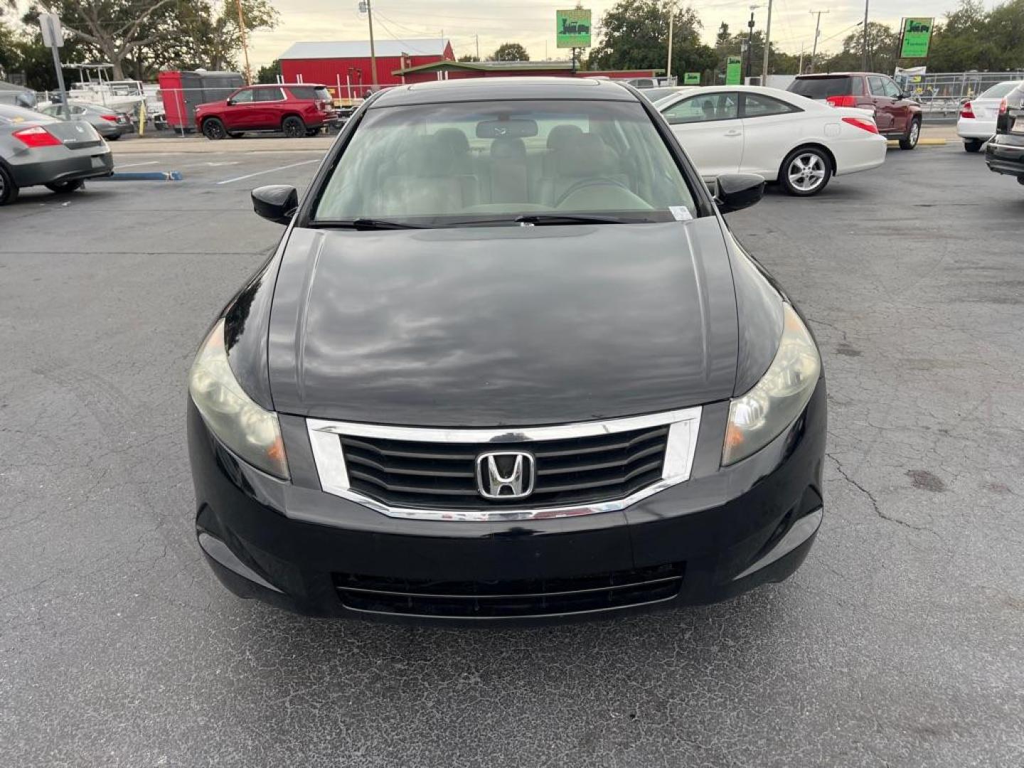 2008 BLACK HONDA ACCORD EXL (1HGCP26858A) with an 2.4L engine, Automatic transmission, located at 2929 9th St. West, Bradenton, 34205, (941) 242-2810, 27.473591, -82.570679 - Photo#3