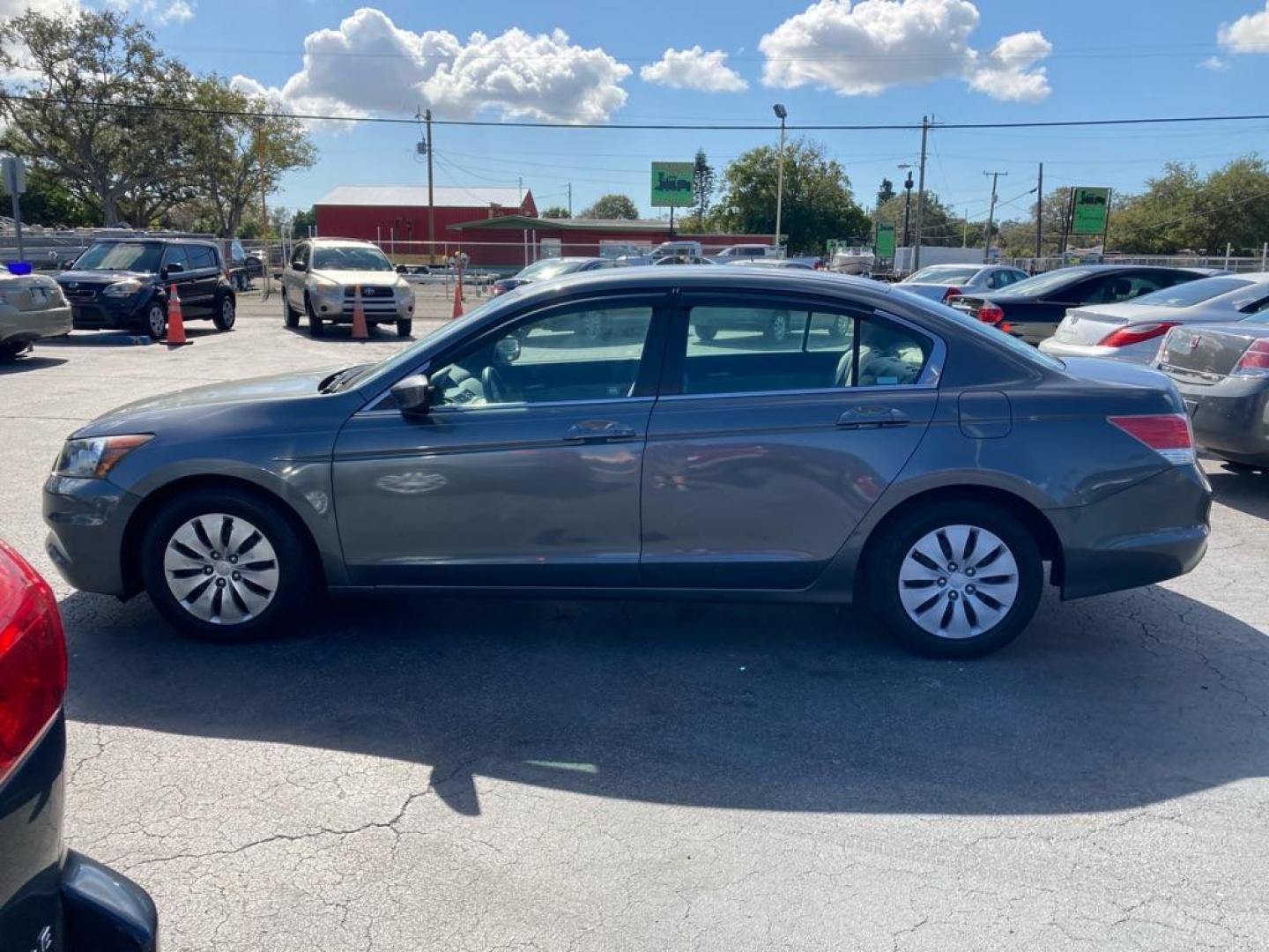 2011 GRAY HONDA ACCORD LX (1HGCP2F35BA) with an 2.4L engine, Automatic transmission, located at 2929 9th St. West, Bradenton, 34205, (941) 242-2810, 27.473591, -82.570679 - Photo#5