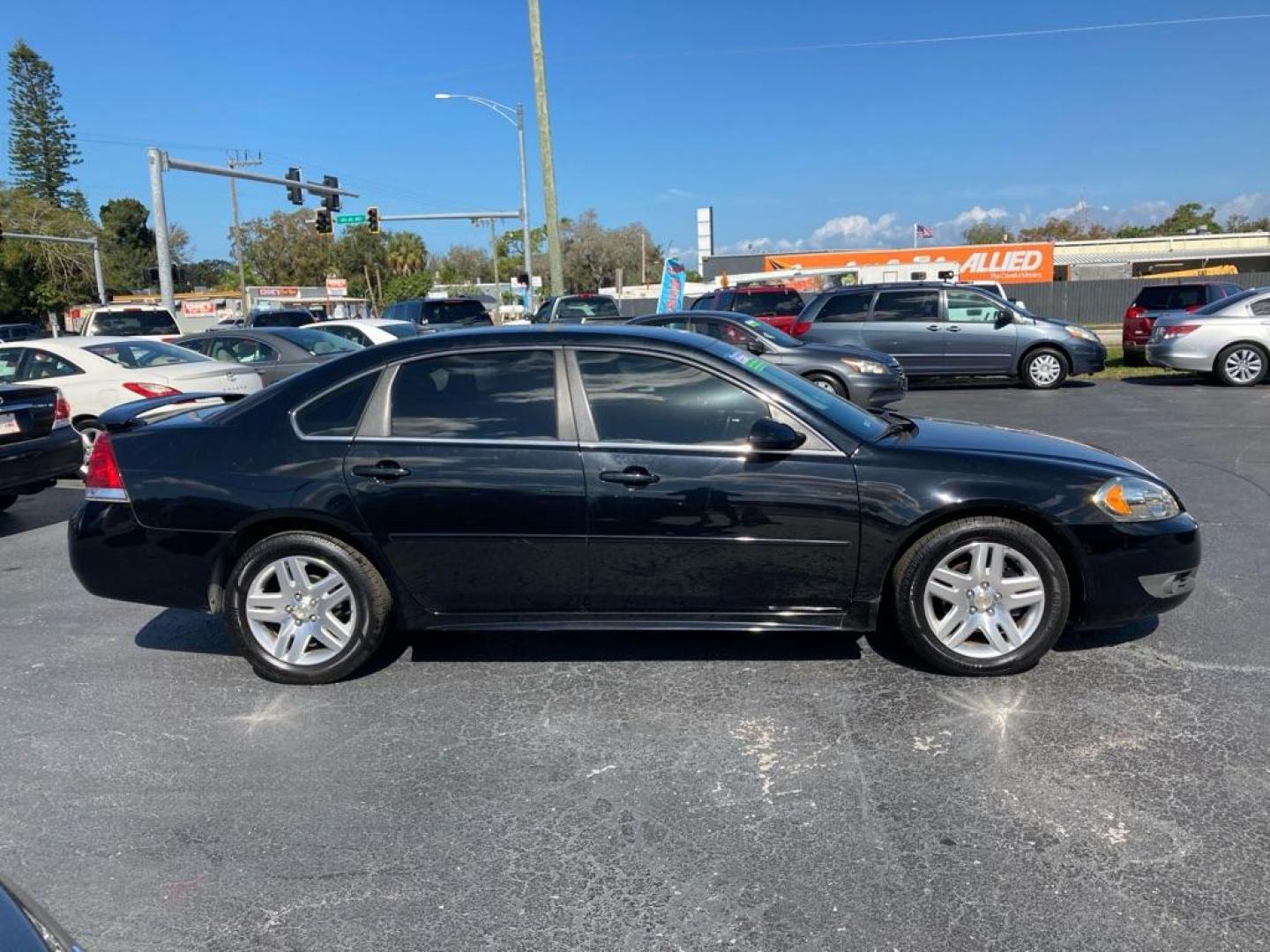 2011 BLACK CHEVROLET IMPALA LT (2G1WB5EK6B1) with an 3.5L engine, Automatic transmission, located at 2929 9th St. West, Bradenton, 34205, (941) 242-2810, 27.473591, -82.570679 - Photo#1