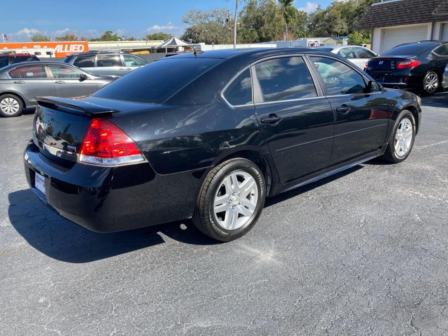 2011 BLACK CHEVROLET IMPALA LT (2G1WB5EK6B1) with an 3.5L engine, Automatic transmission, located at 2929 9th St. West, Bradenton, 34205, (941) 242-2810, 27.473591, -82.570679 - Photo#2