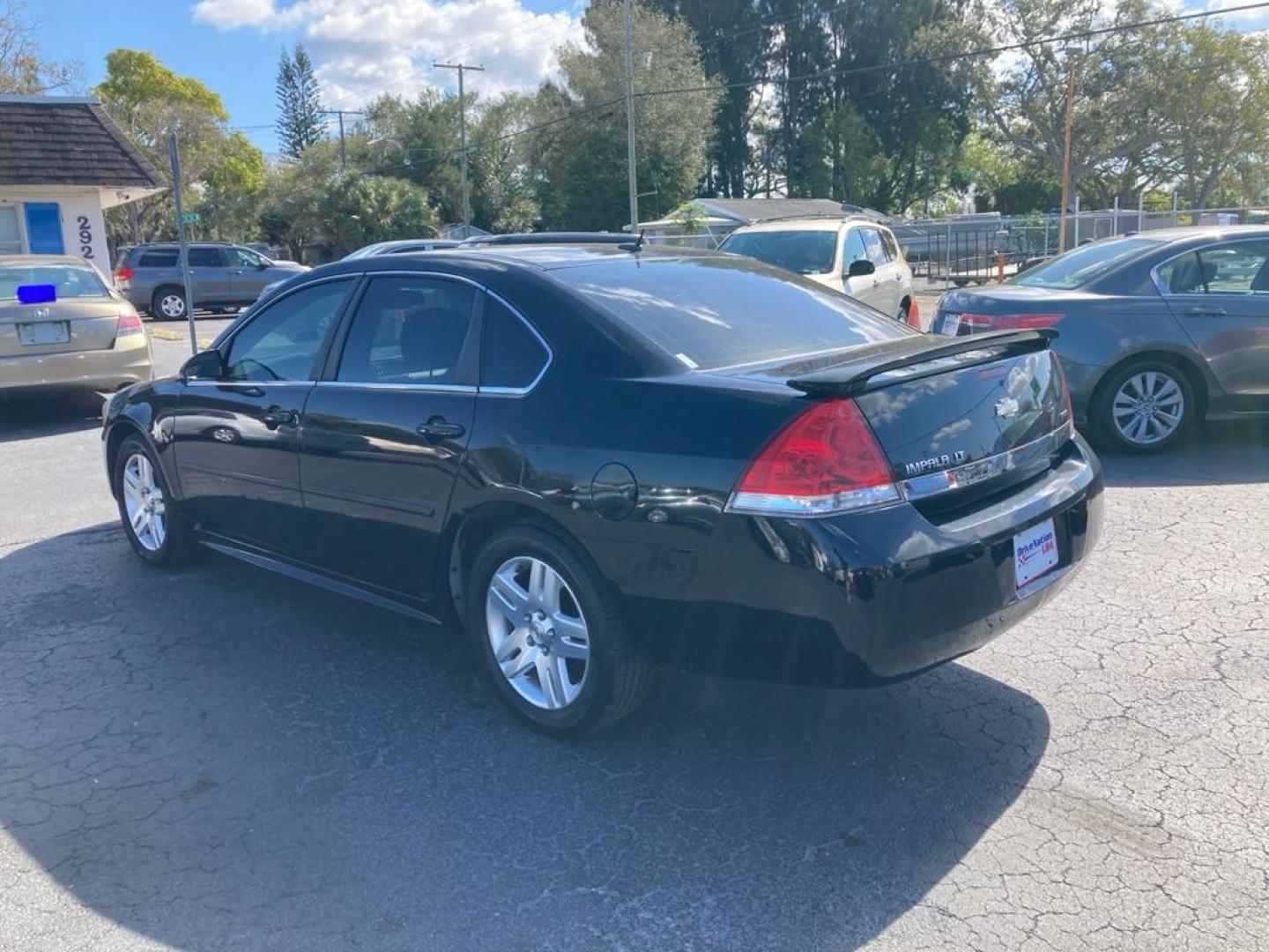 2011 BLACK CHEVROLET IMPALA LT (2G1WB5EK6B1) with an 3.5L engine, Automatic transmission, located at 2929 9th St. West, Bradenton, 34205, (941) 242-2810, 27.473591, -82.570679 - Photo#4