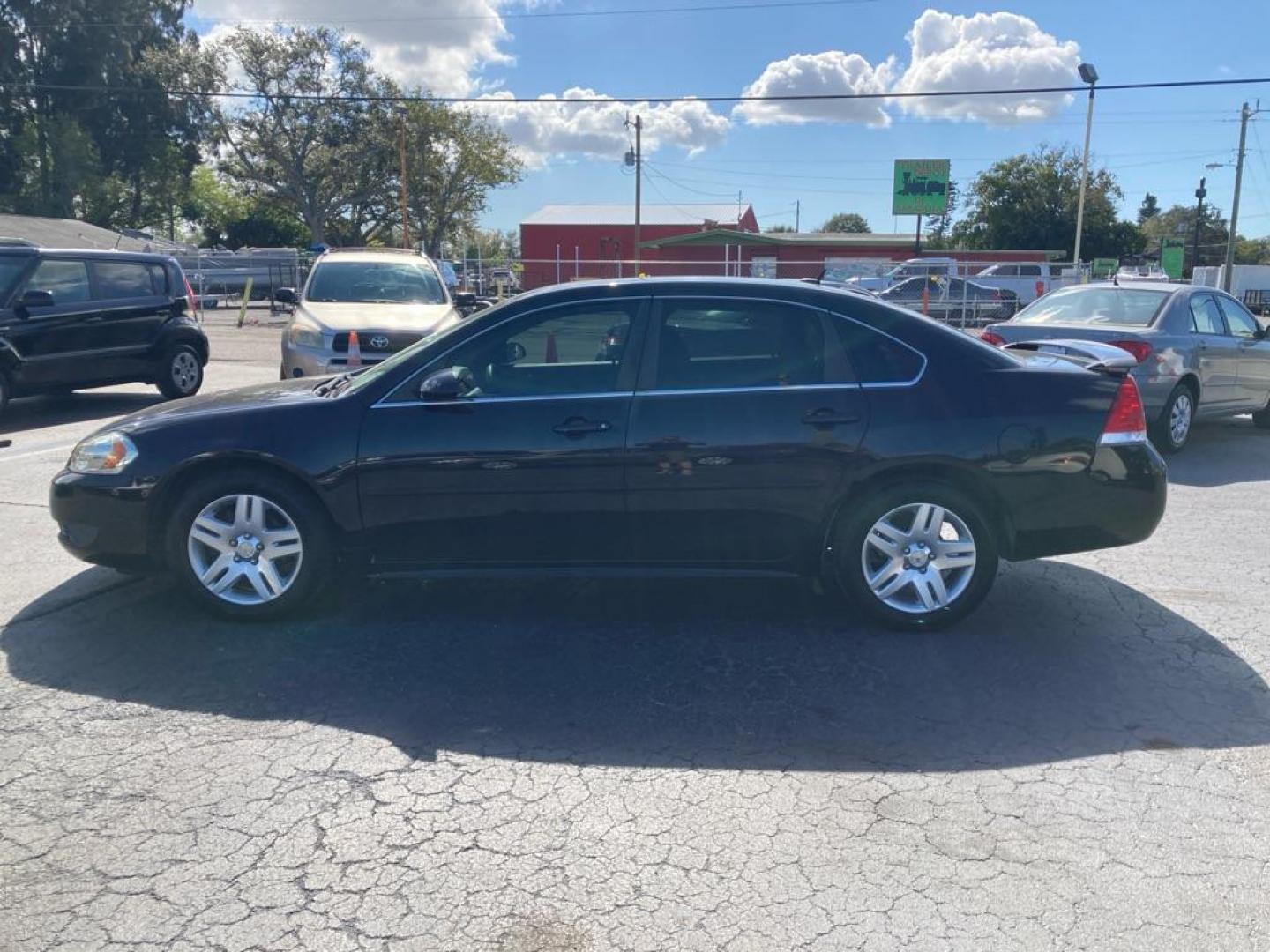 2011 BLACK CHEVROLET IMPALA LT (2G1WB5EK6B1) with an 3.5L engine, Automatic transmission, located at 2929 9th St. West, Bradenton, 34205, (941) 242-2810, 27.473591, -82.570679 - Photo#5