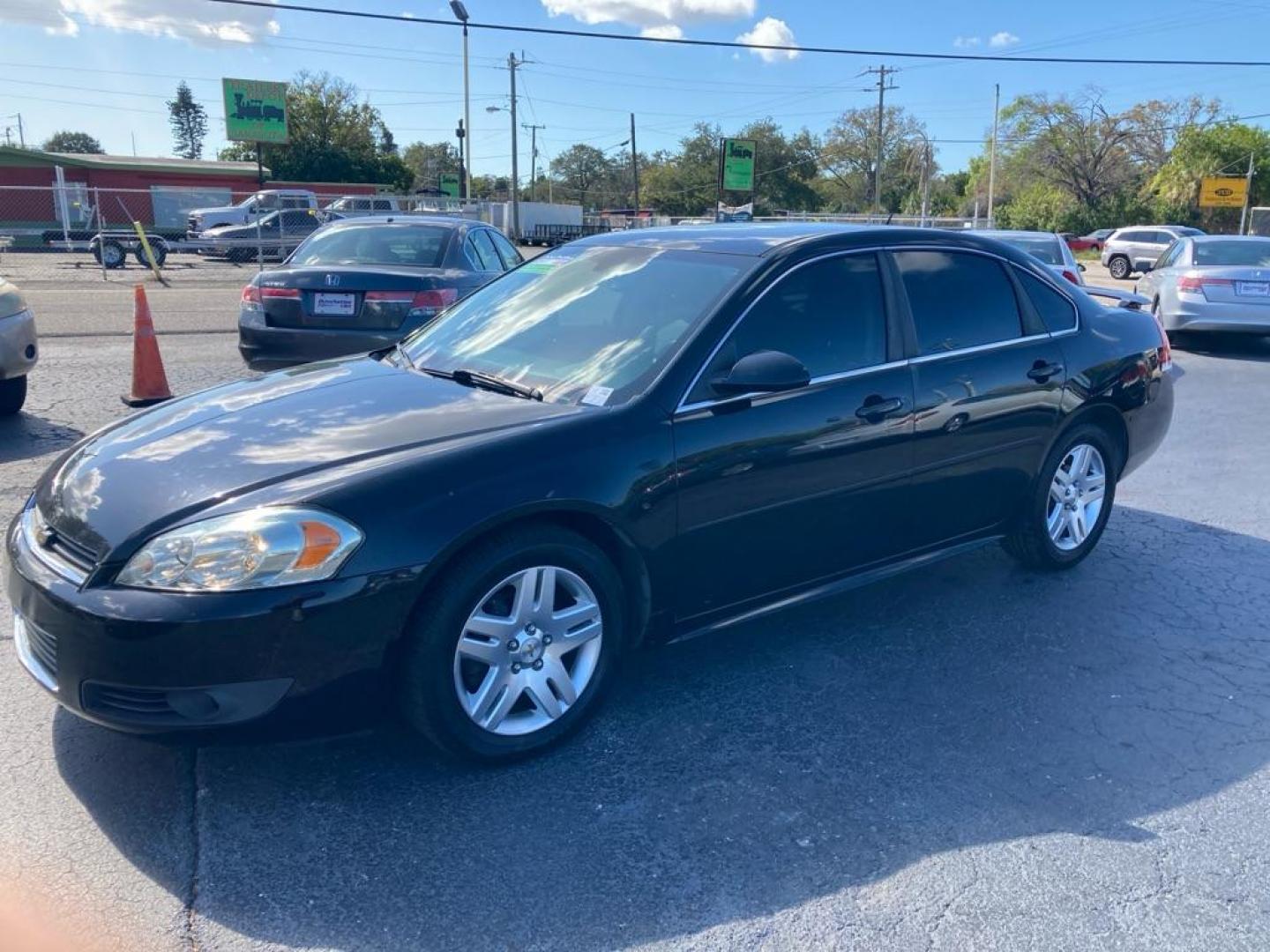 2011 BLACK CHEVROLET IMPALA LT (2G1WB5EK6B1) with an 3.5L engine, Automatic transmission, located at 2929 9th St. West, Bradenton, 34205, (941) 242-2810, 27.473591, -82.570679 - Photo#6