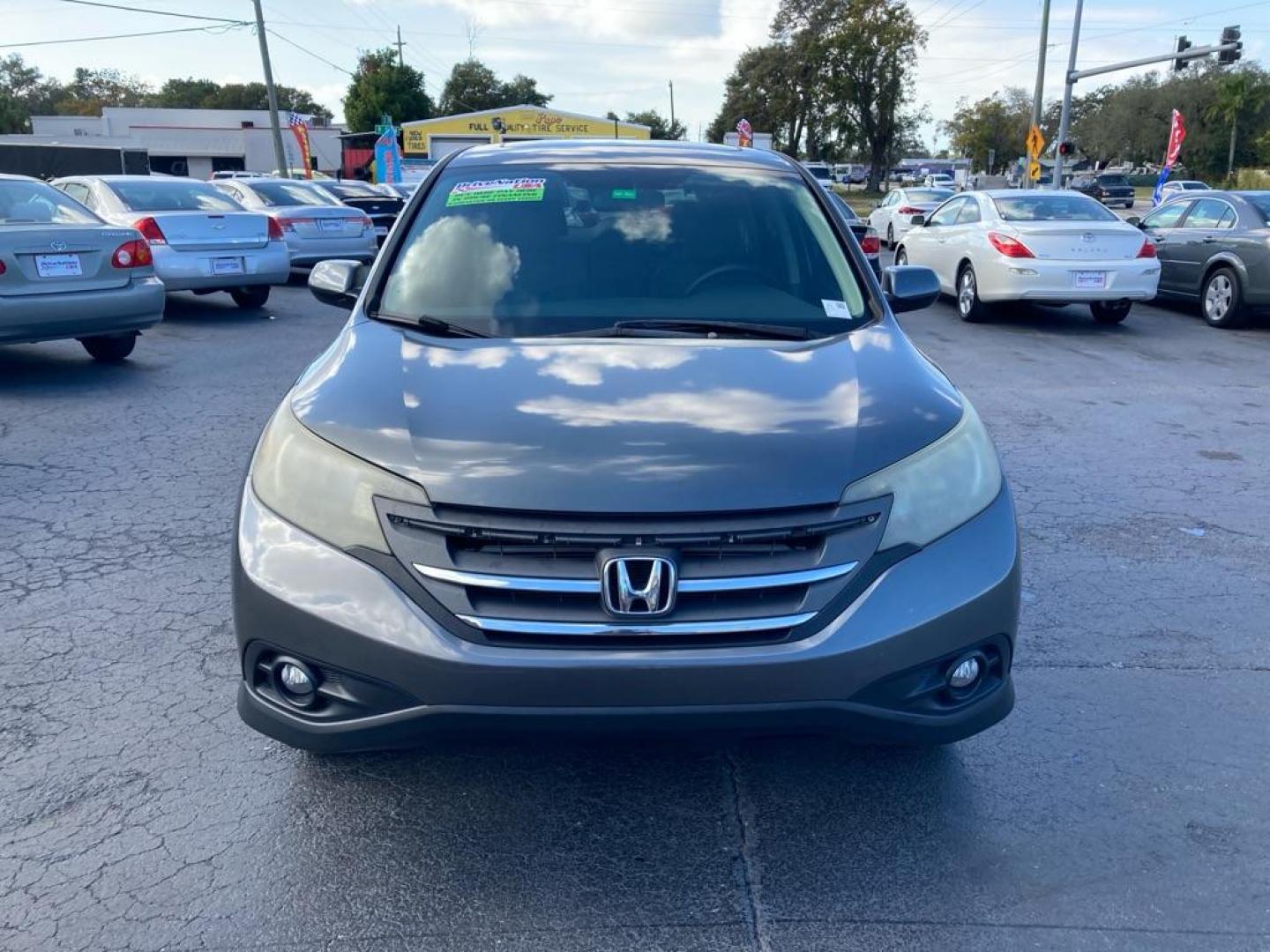 2012 GRAY HONDA CR-V EX (5J6RM3H57CL) with an 2.4L engine, Automatic transmission, located at 2929 9th St. West, Bradenton, 34205, (941) 242-2810, 27.473591, -82.570679 - Photo#7