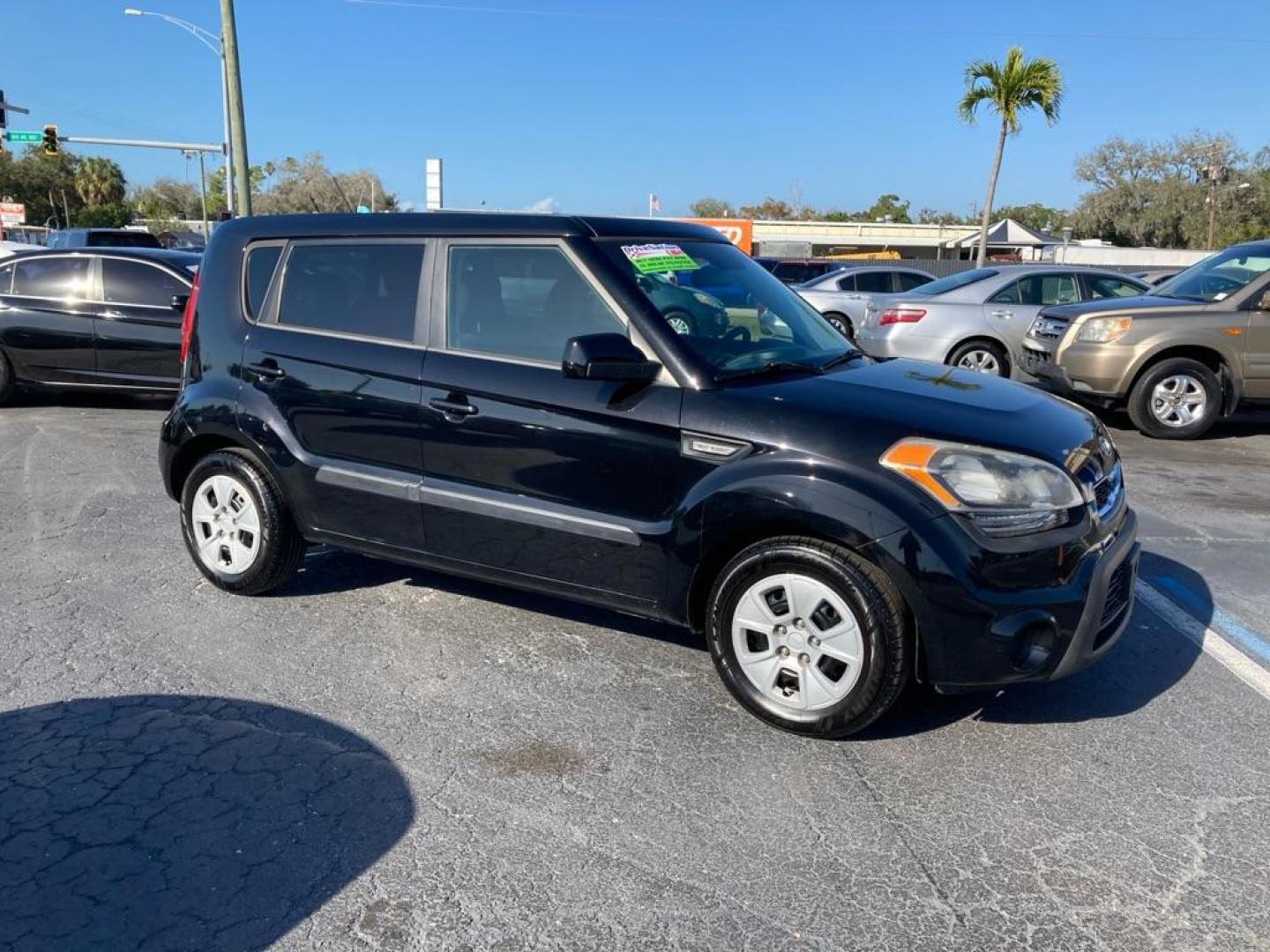 2012 BLACK KIA SOUL + (KNDJT2A59C7) with an 1.6L engine, Automatic transmission, located at 2929 9th St. West, Bradenton, 34205, (941) 242-2810, 27.473591, -82.570679 - Thanks for inquring into DriveNation USA! All vehicles listed can be viewed at www.drivenationusa.com for vehicle history reports and additonal info. We cannot quote any terms such as down payments or monthly payments without an application. You can apply directly at www.drivenationusa.com or by con - Photo#0