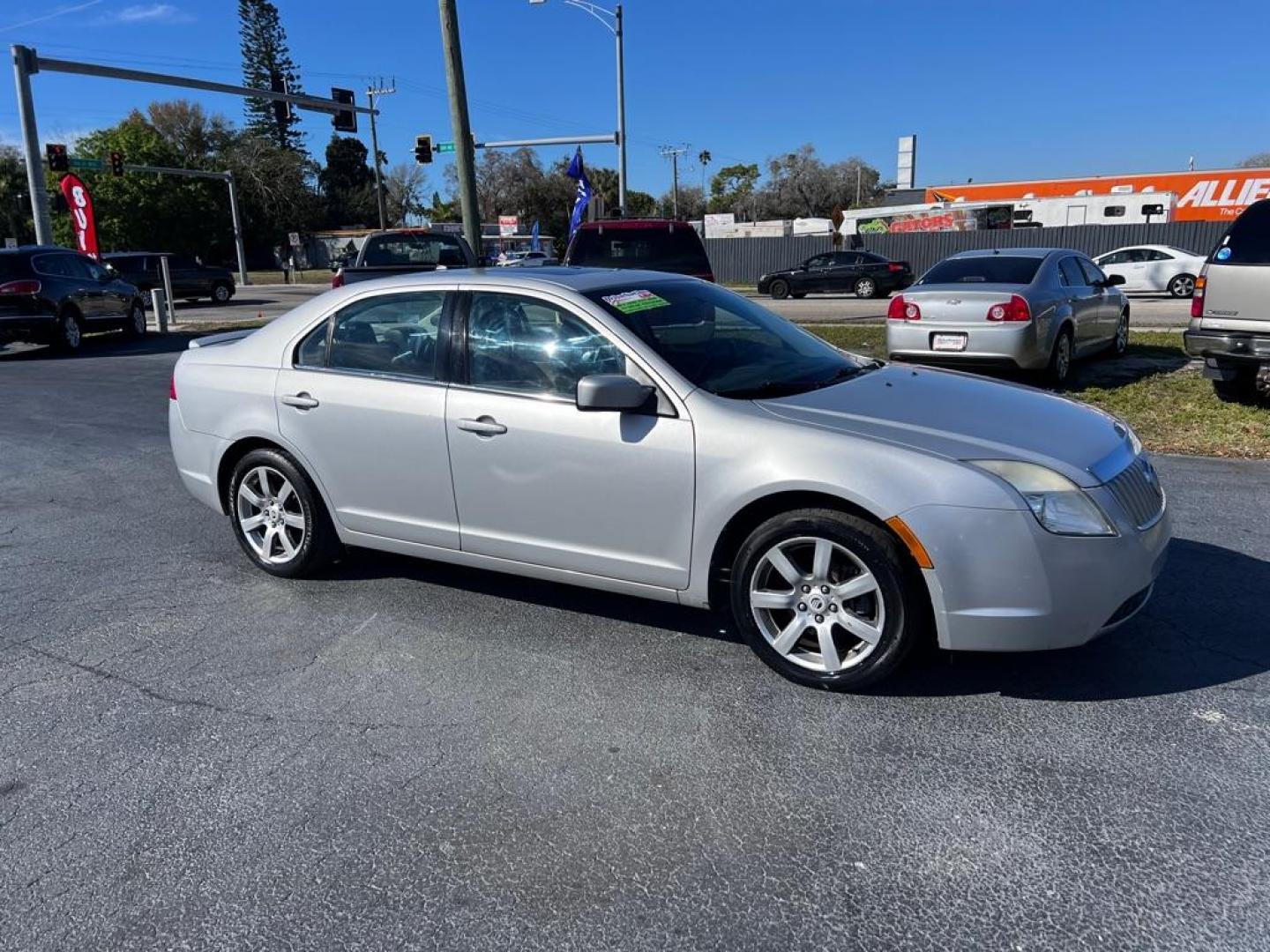 2010 SILVER MERCURY MILAN PREMIER (3MEHM0JG4AR) with an 3.0L engine, Automatic transmission, located at 2929 9th St. West, Bradenton, 34205, (941) 242-2810, 27.473591, -82.570679 - Photo#0