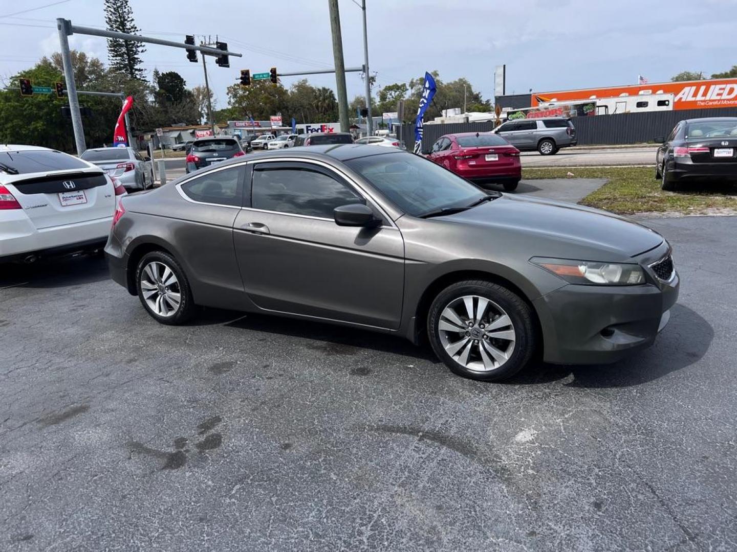 2010 GRAY HONDA ACCORD LX (1HGCS1B37AA) with an 2.4L engine, Automatic transmission, located at 2929 9th St. West, Bradenton, 34205, (941) 242-2810, 27.473591, -82.570679 - Photo#0