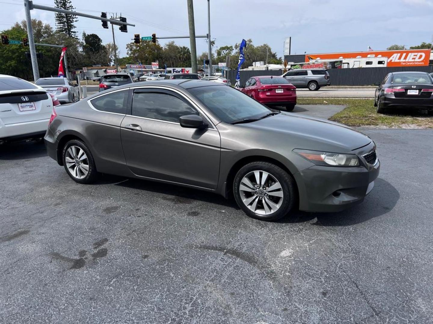 2010 GRAY HONDA ACCORD LX (1HGCS1B37AA) with an 2.4L engine, Automatic transmission, located at 2929 9th St. West, Bradenton, 34205, (941) 242-2810, 27.473591, -82.570679 - Photo#1