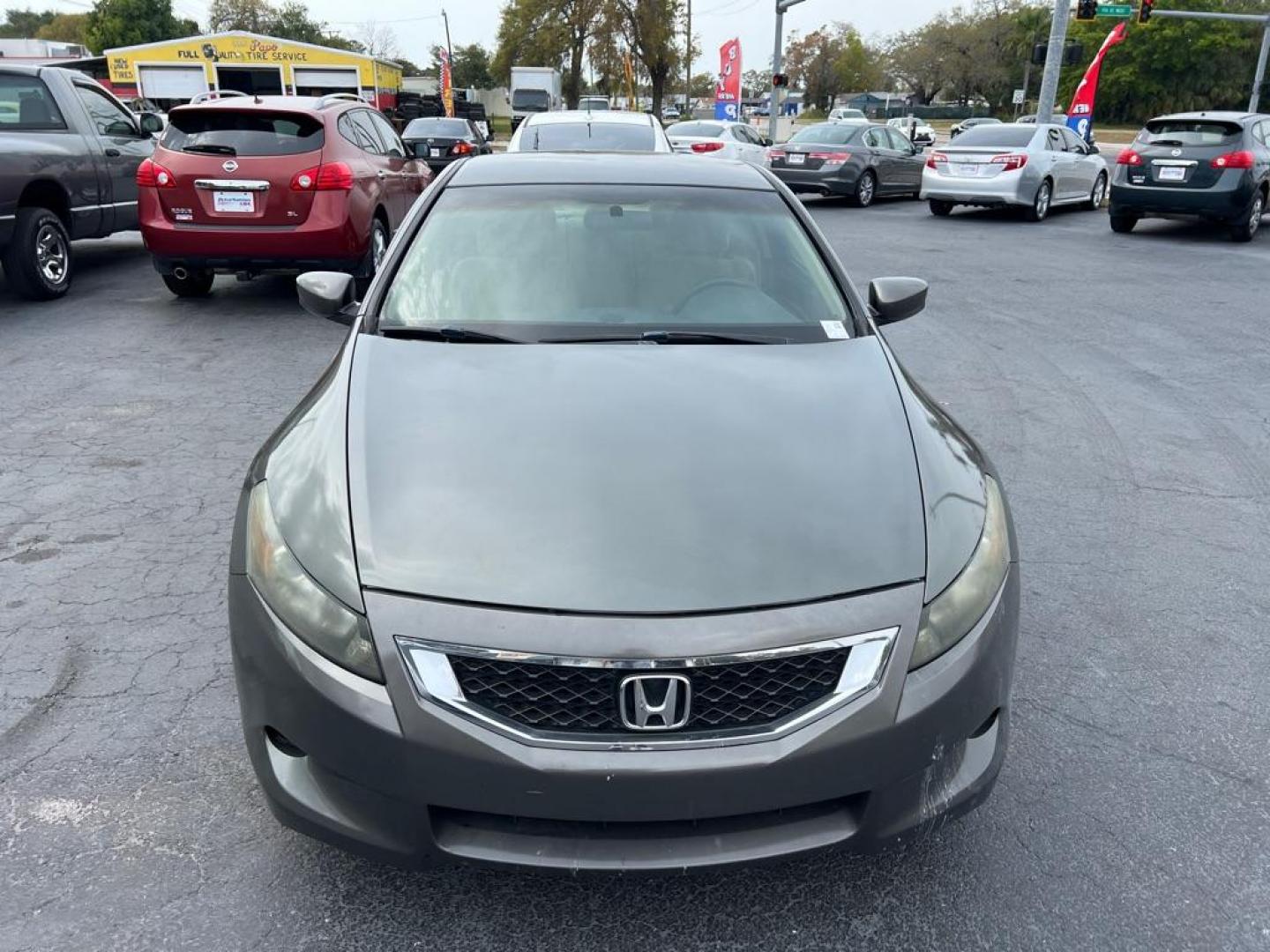 2010 GRAY HONDA ACCORD LX (1HGCS1B37AA) with an 2.4L engine, Automatic transmission, located at 2929 9th St. West, Bradenton, 34205, (941) 242-2810, 27.473591, -82.570679 - Photo#2