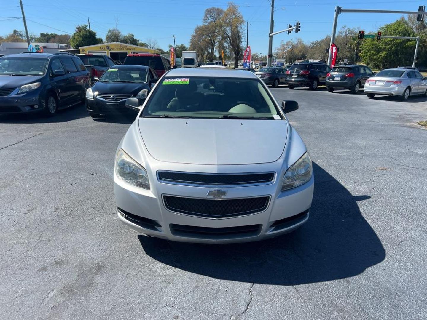 2011 SILVER CHEVROLET MALIBU LS (1G1ZB5E19BF) with an 2.4L engine, Automatic transmission, located at 2929 9th St. West, Bradenton, 34205, (941) 242-2810, 27.473591, -82.570679 - Photo#2