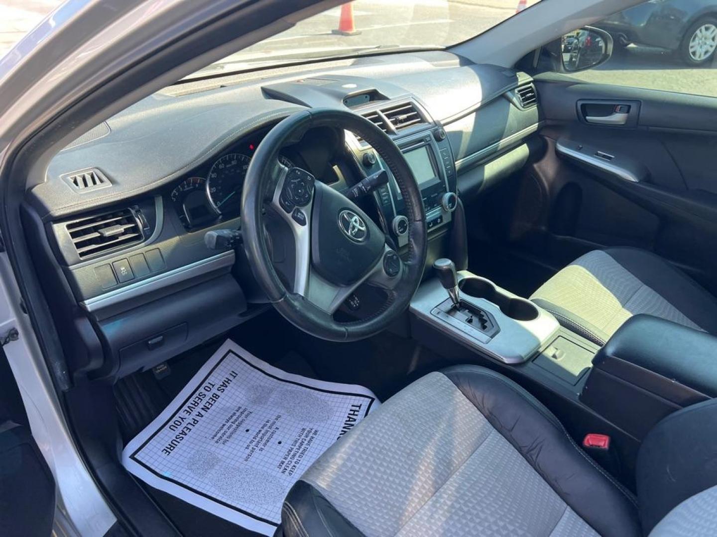 2012 SILVER TOYOTA CAMRY SE (4T1BF1FKXCU) with an 2.5L engine, Automatic transmission, located at 2929 9th St. West, Bradenton, 34205, (941) 242-2810, 27.473591, -82.570679 - Photo#7