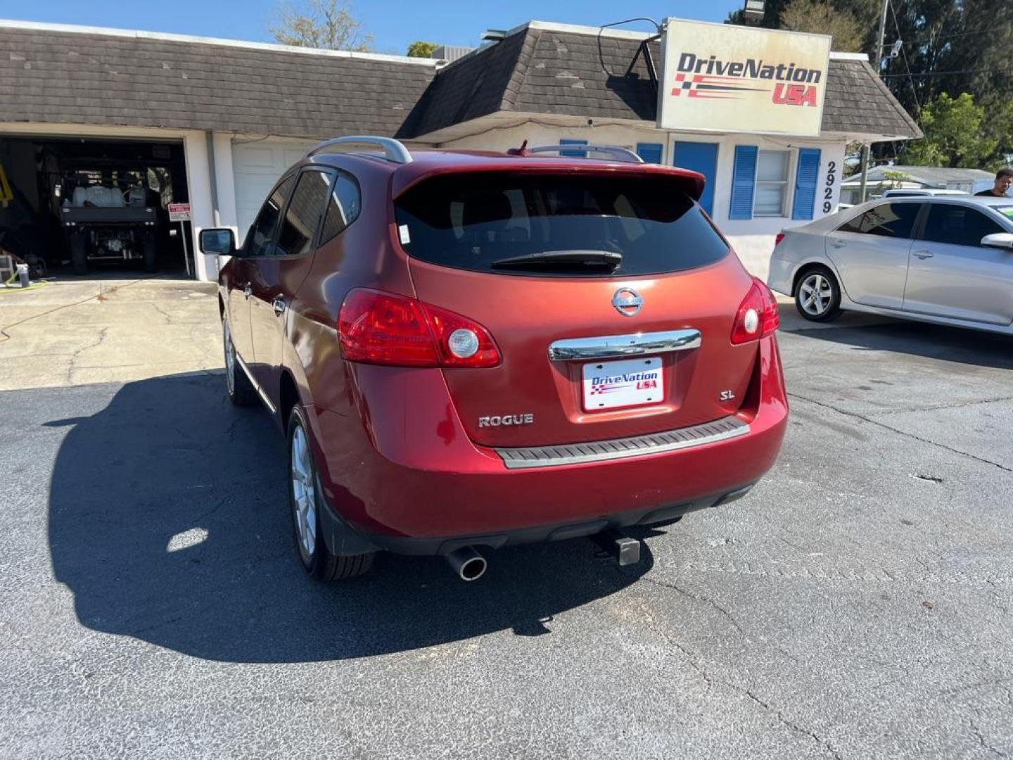 2013 RED NISSAN ROGUE S (JN8AS5MT3DW) with an 2.5L engine, Continuously Variable transmission, located at 2929 9th St. West, Bradenton, 34205, (941) 242-2810, 27.473591, -82.570679 - Photo#5