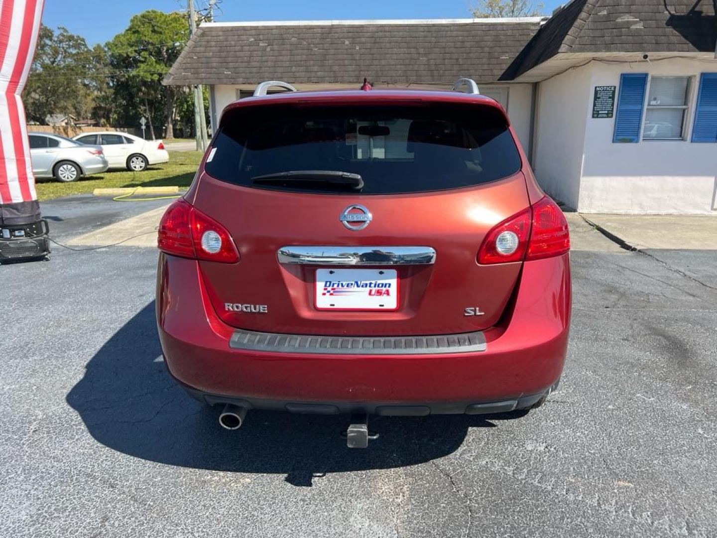 2013 RED NISSAN ROGUE S (JN8AS5MT3DW) with an 2.5L engine, Continuously Variable transmission, located at 2929 9th St. West, Bradenton, 34205, (941) 242-2810, 27.473591, -82.570679 - Photo#6